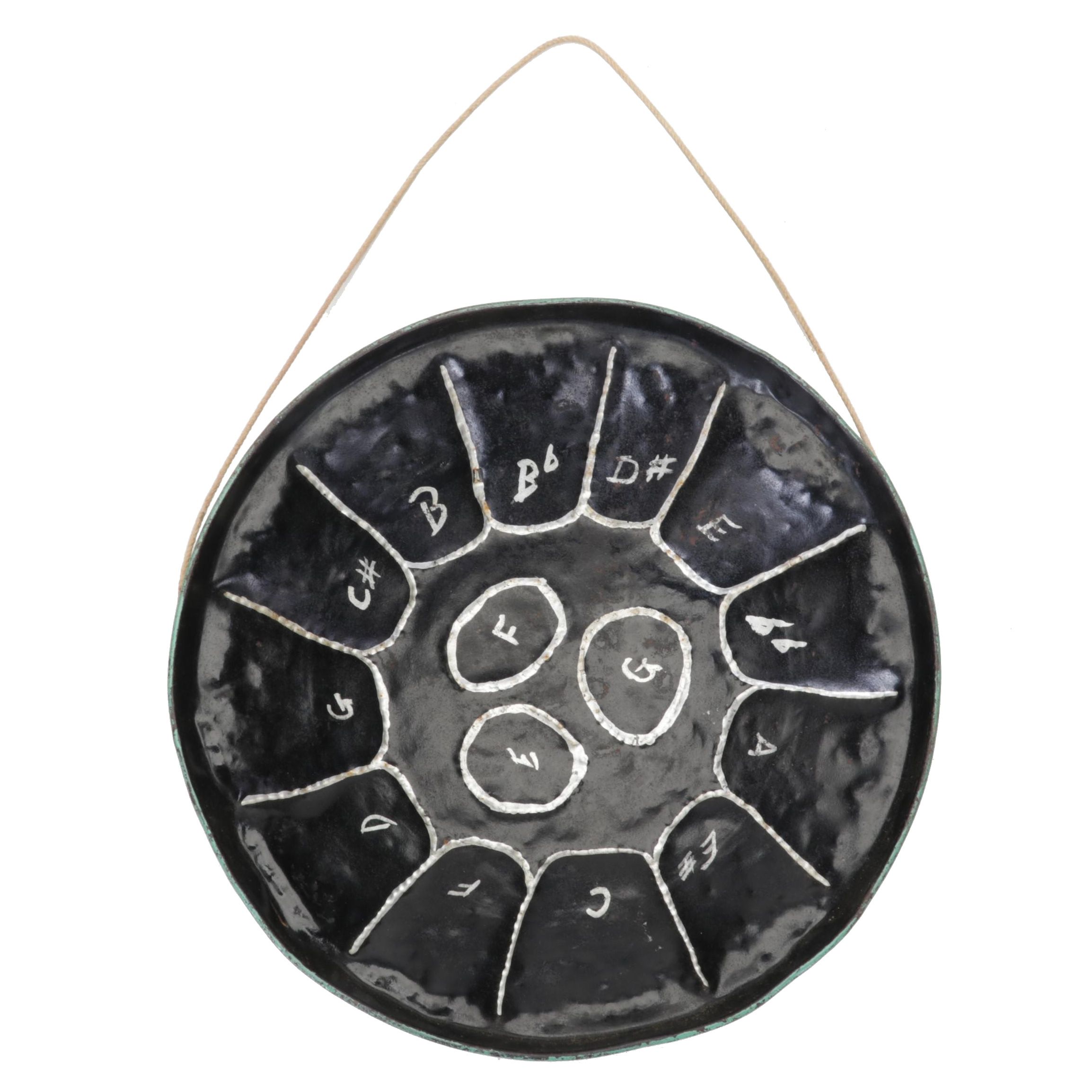 Hand-Painted Calypso Steel Drum