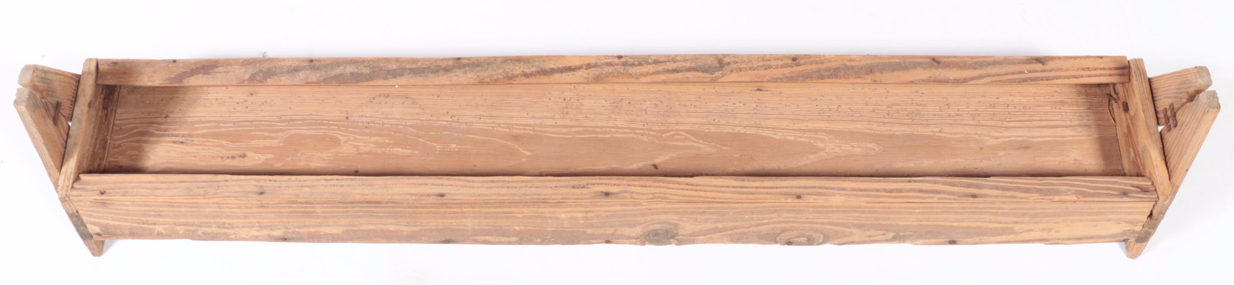 Handmade Oak Trough Planter