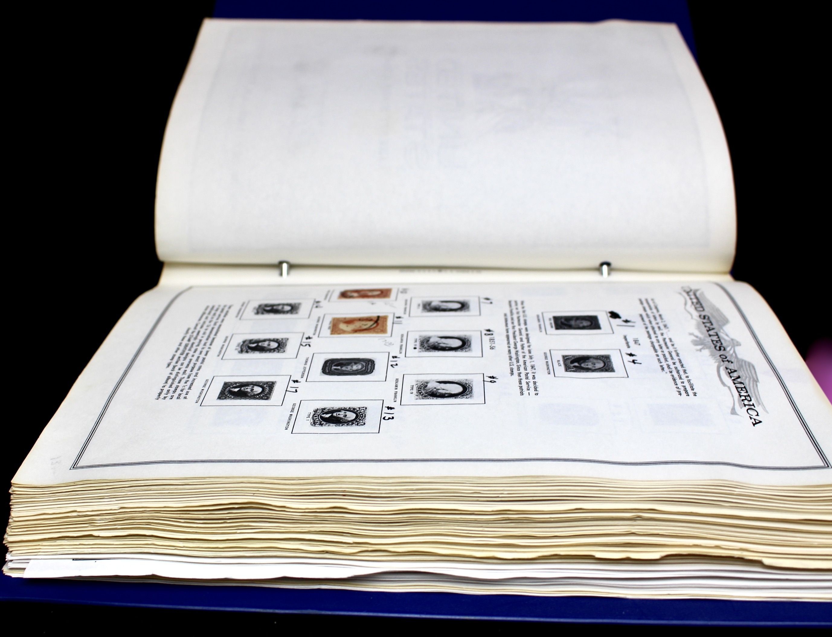 United States Liberty Stamp Album