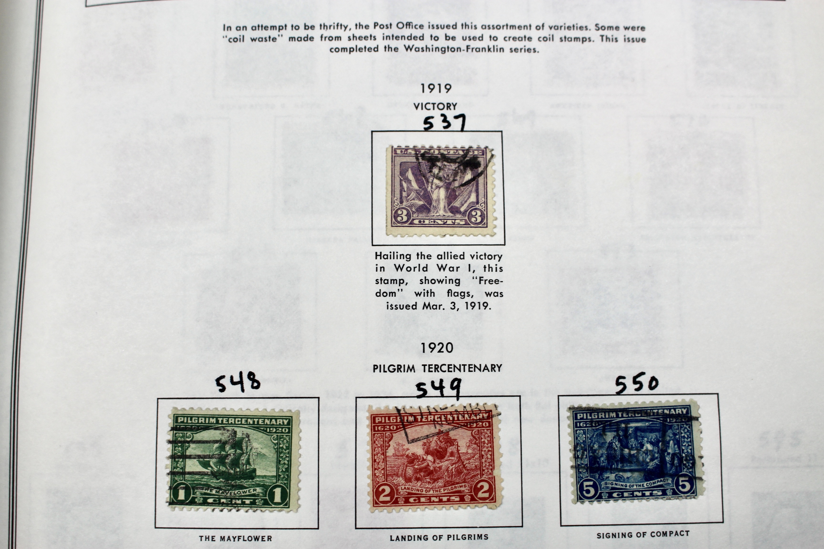 United States Liberty Stamp Album