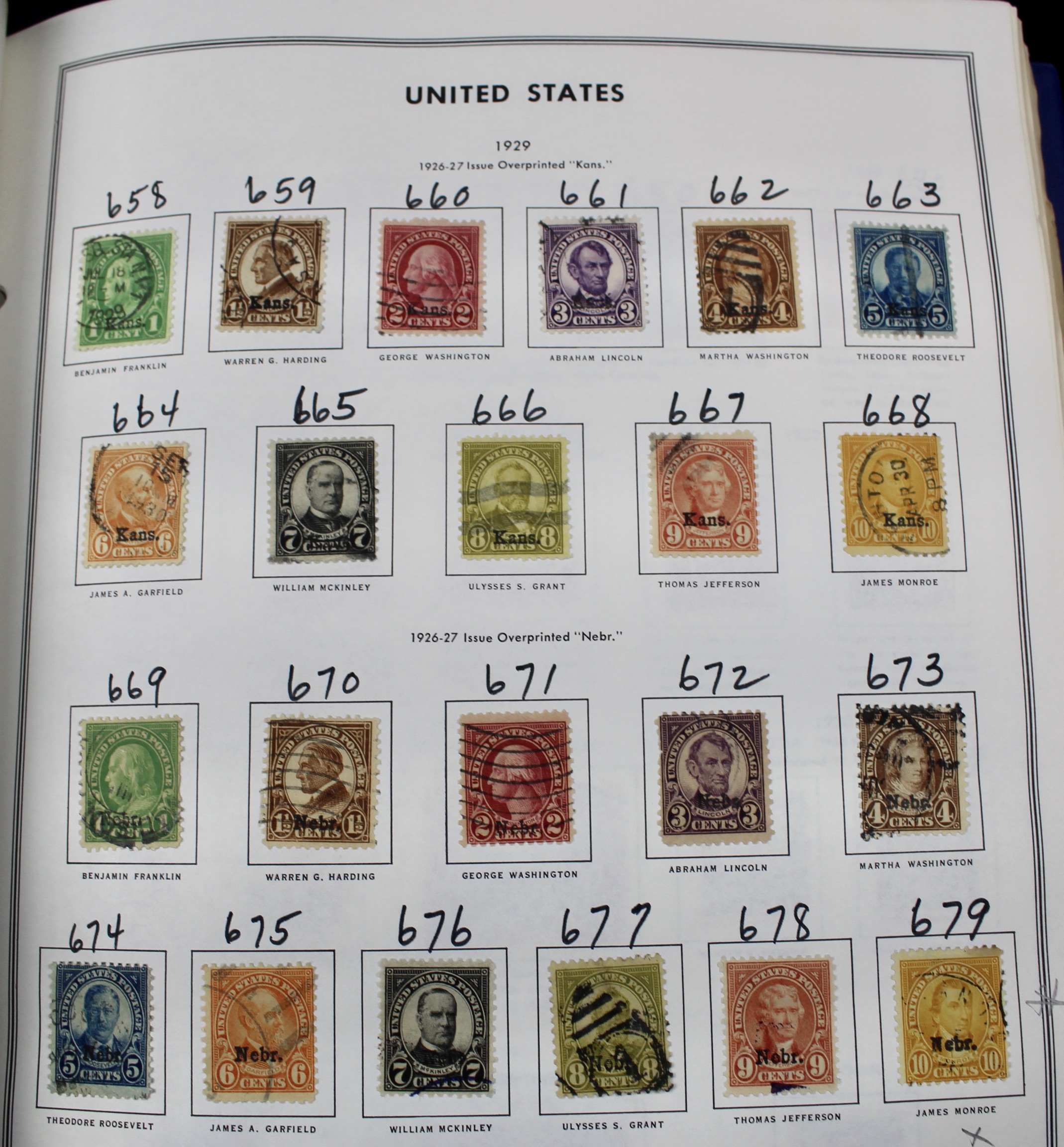 United States Liberty Stamp Album