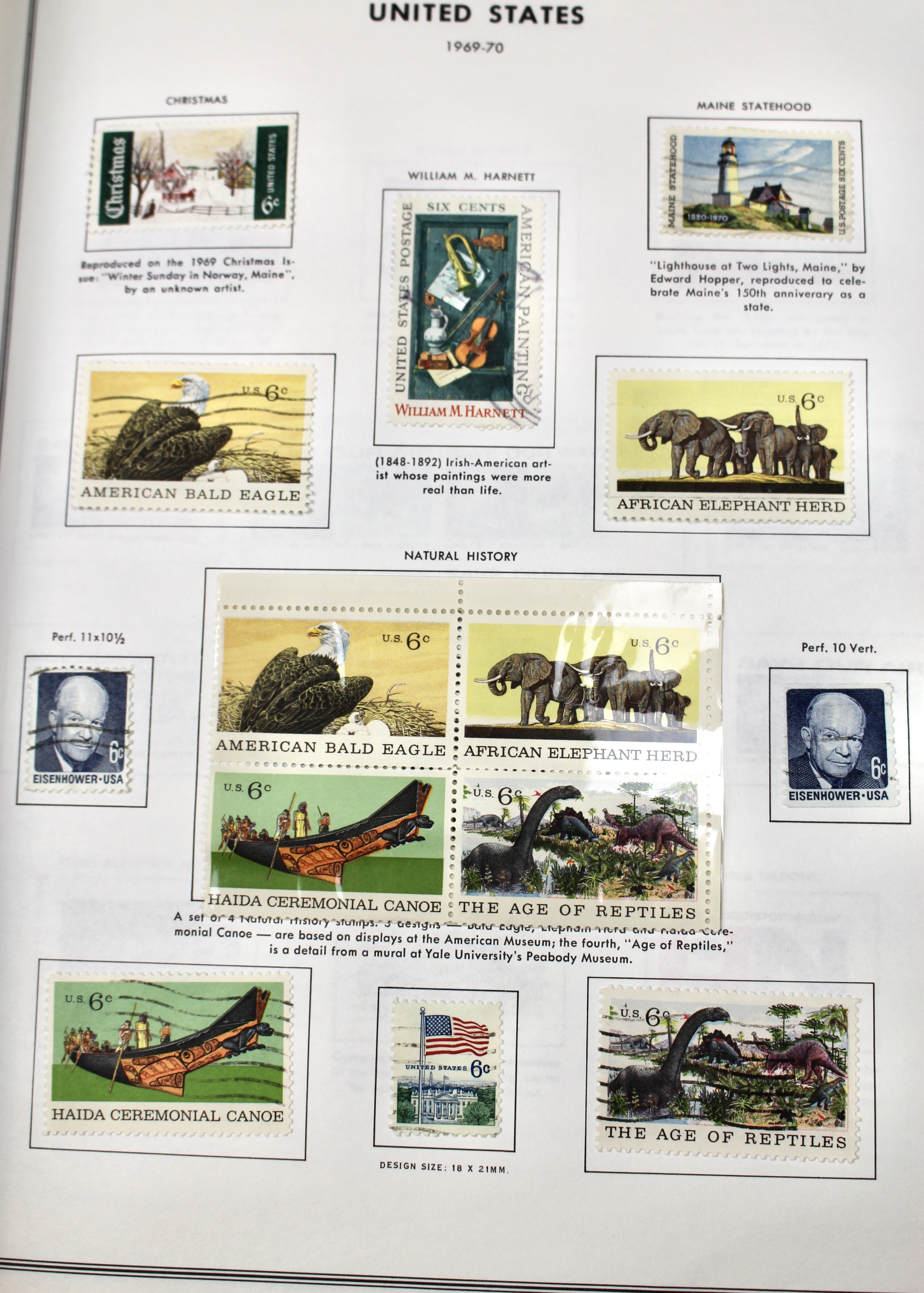 United States Liberty Stamp Album