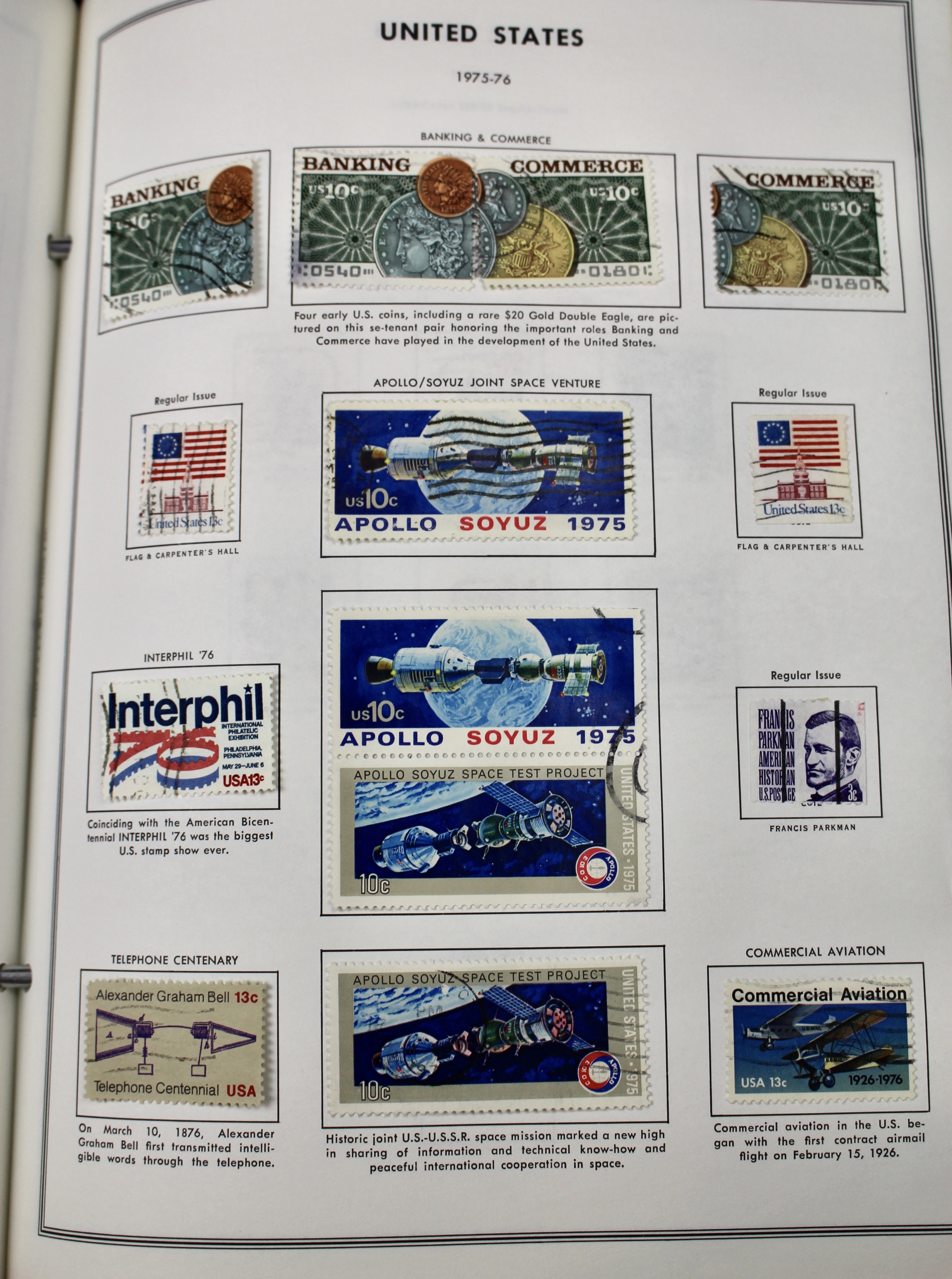 United States Liberty Stamp Album