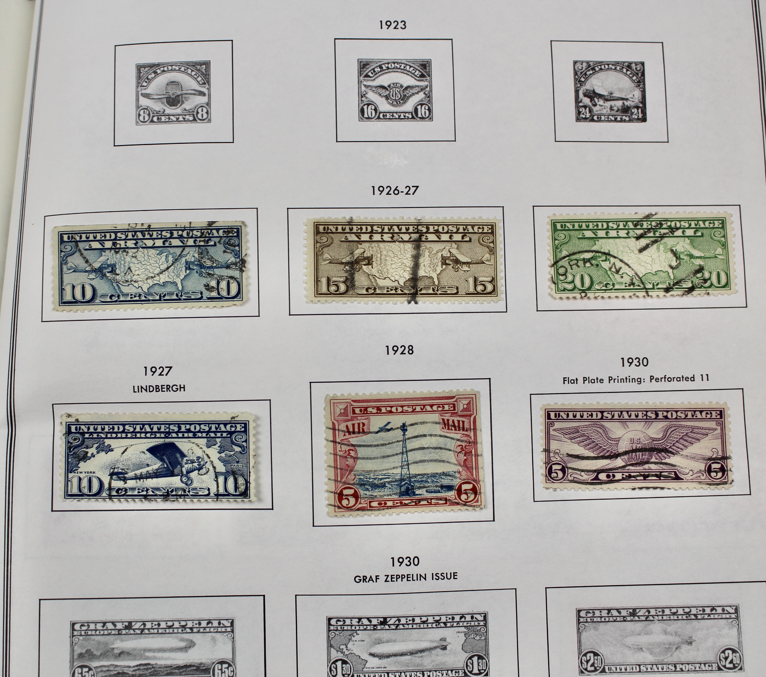 United States Liberty Stamp Album