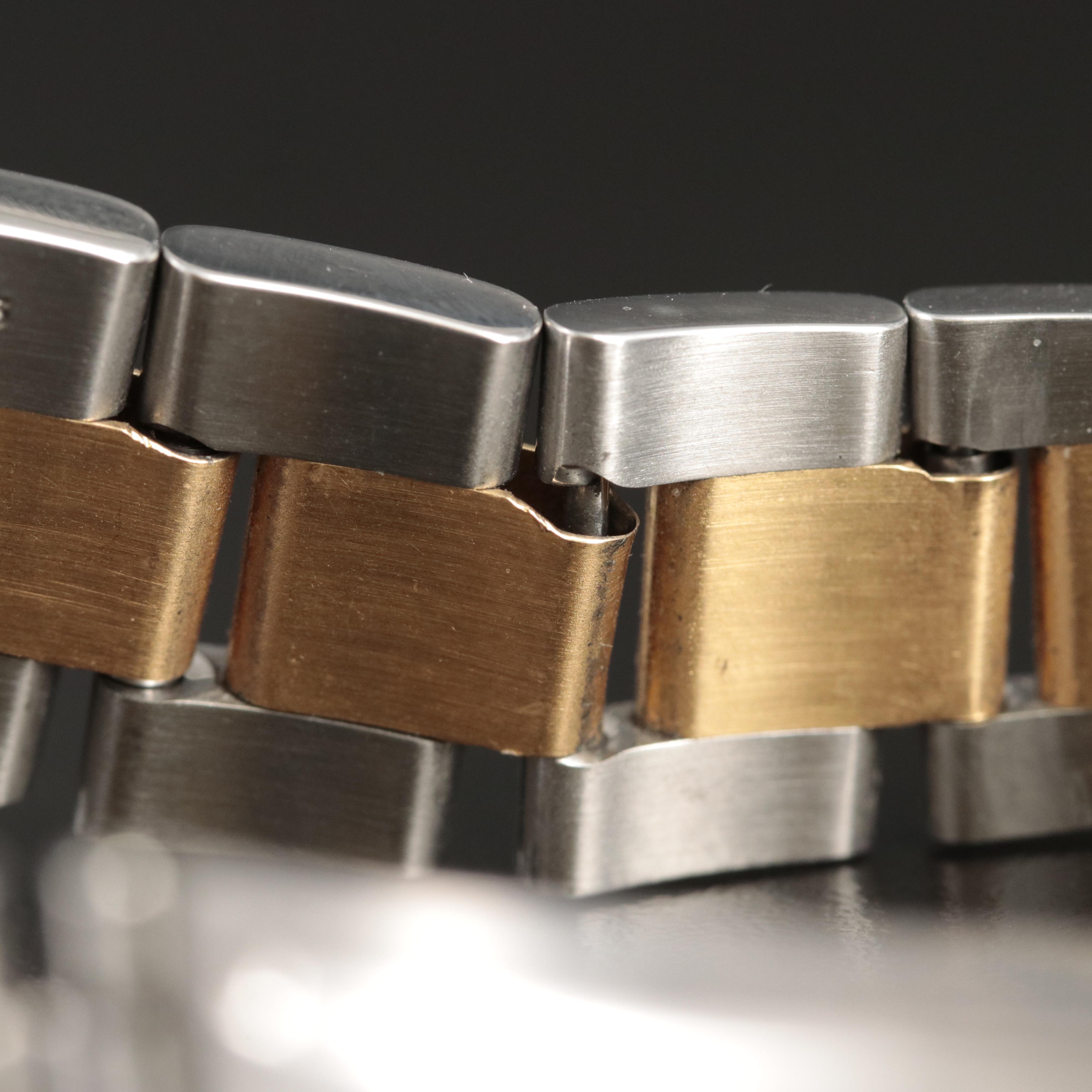 1990 Rolex Oyster Perpetual Date 18K and Stainless Steel Watch