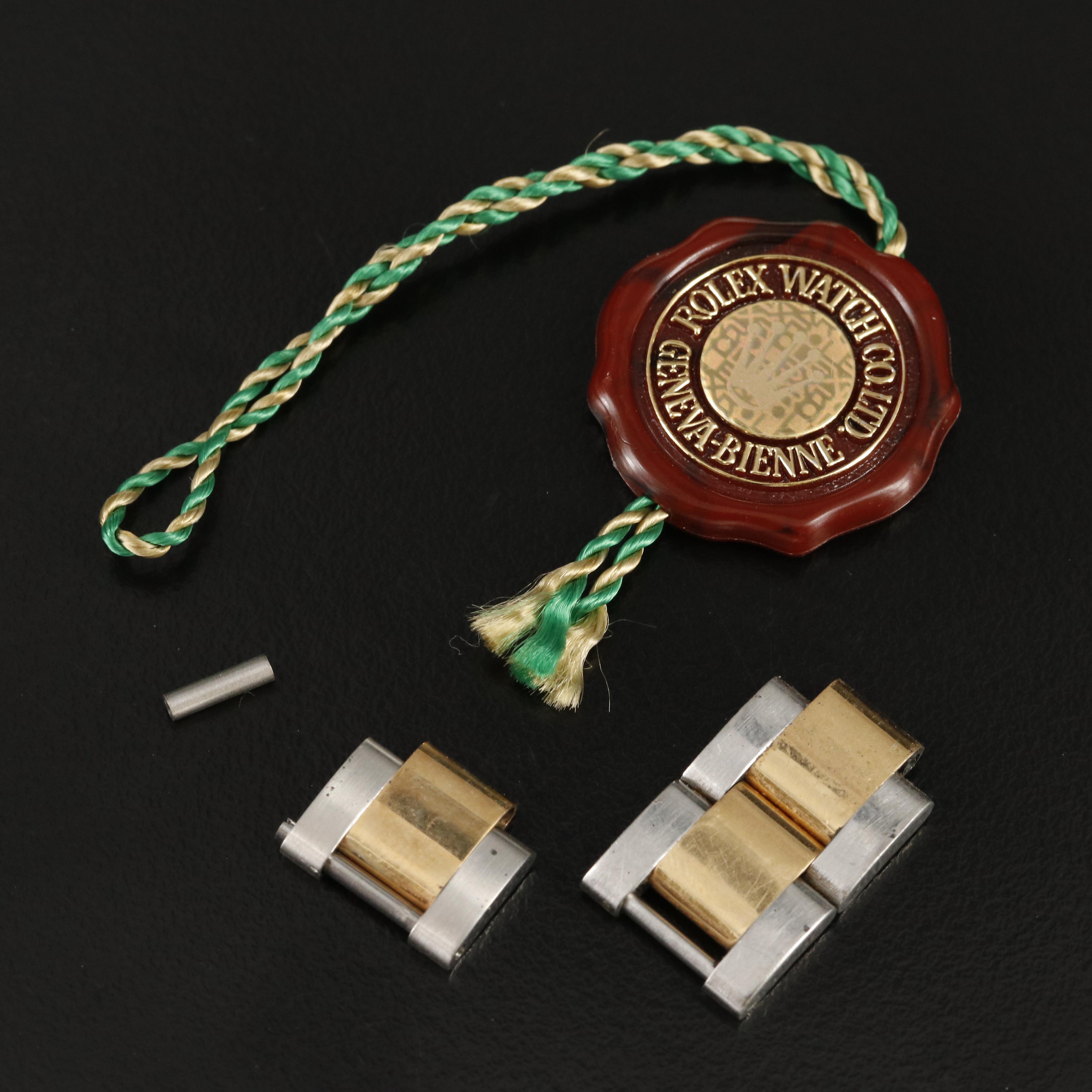 1990 Rolex Oyster Perpetual Date 18K and Stainless Steel Watch