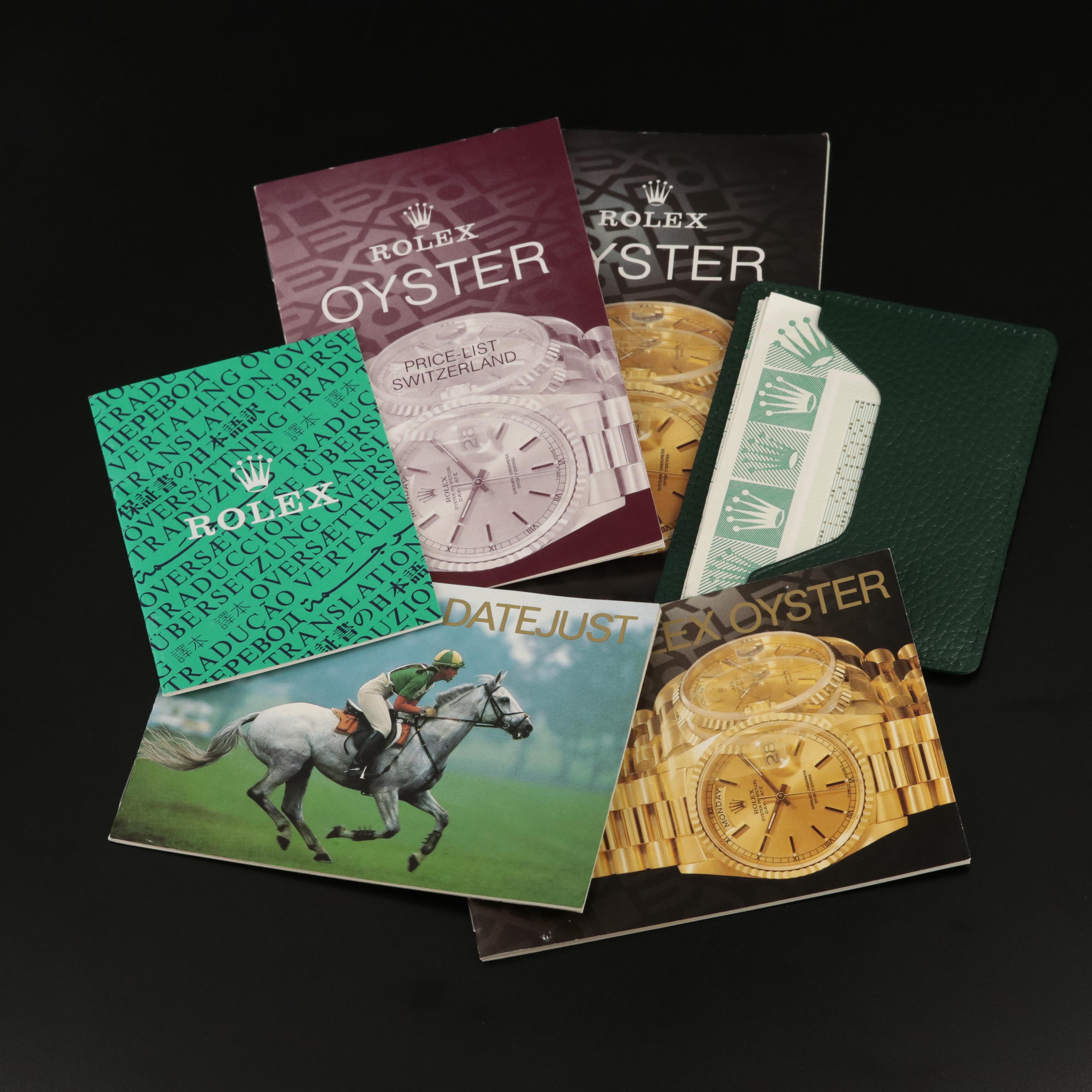 1990 Rolex Oyster Perpetual Date 18K and Stainless Steel Watch