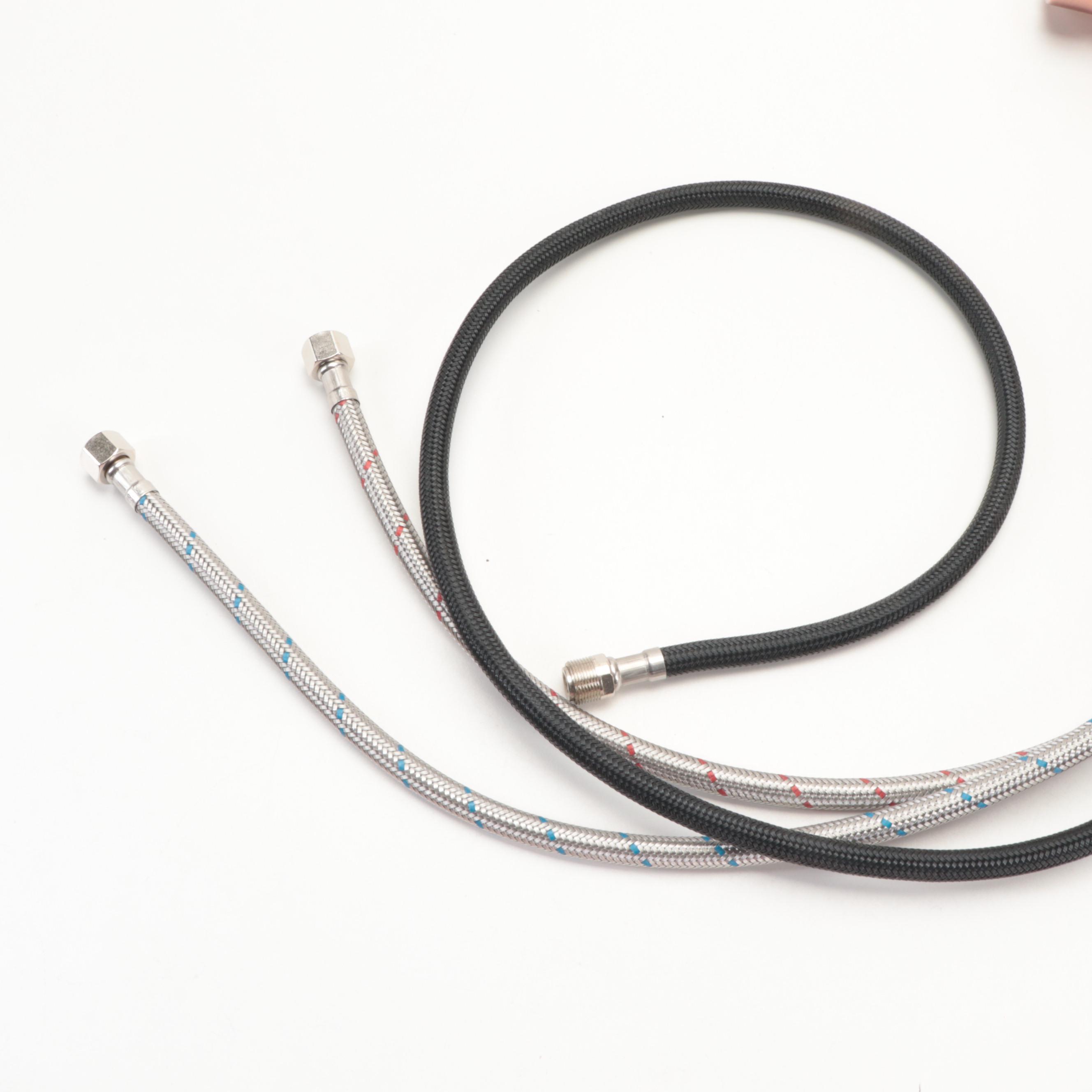 Antique Copper Pull Down Kitchen Faucet