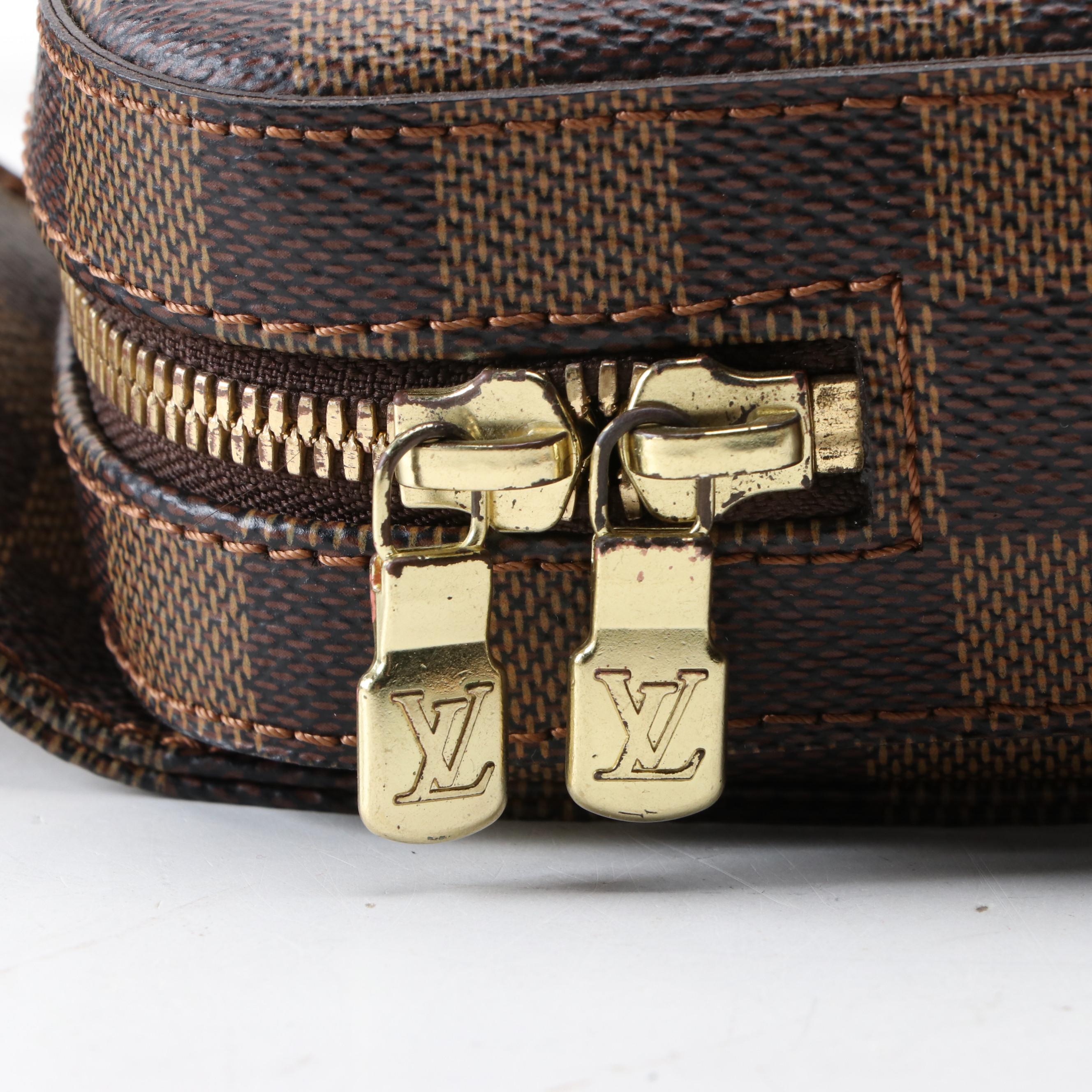 Louis Vuitton Géronimos Sling Bag in Damier Ebene Canvas