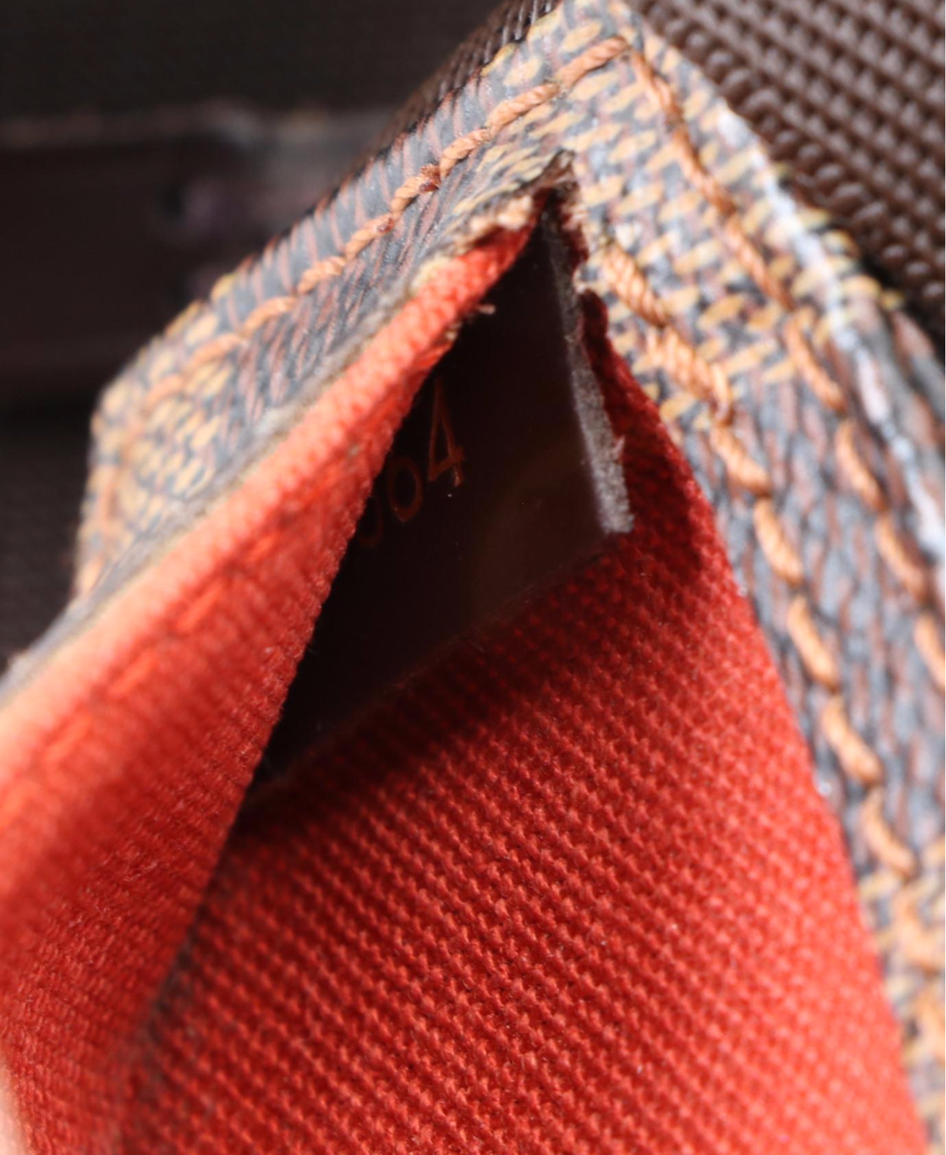 Louis Vuitton Géronimos Sling Bag in Damier Ebene Canvas