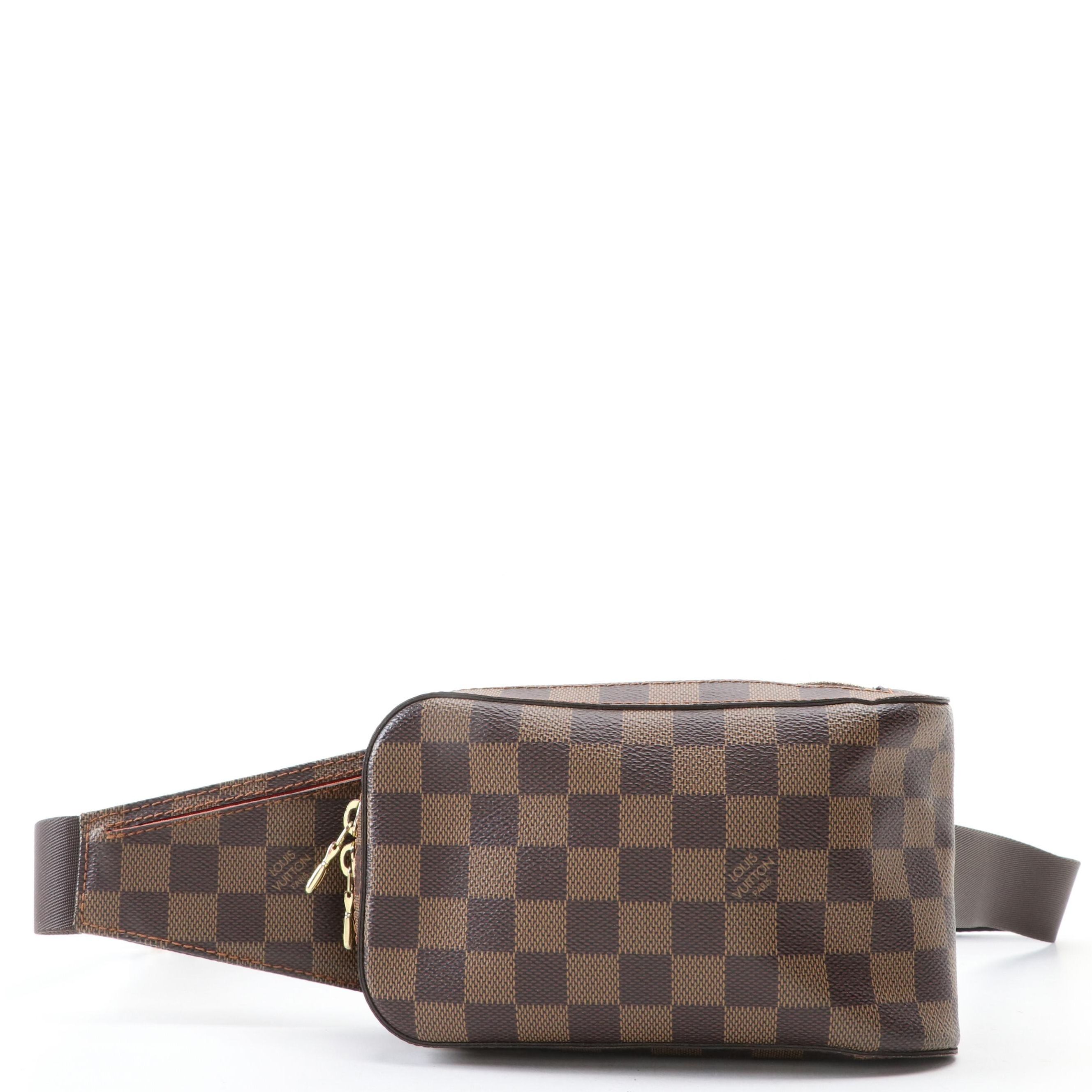 Louis Vuitton Géronimos Sling Bag in Damier Ebene Canvas