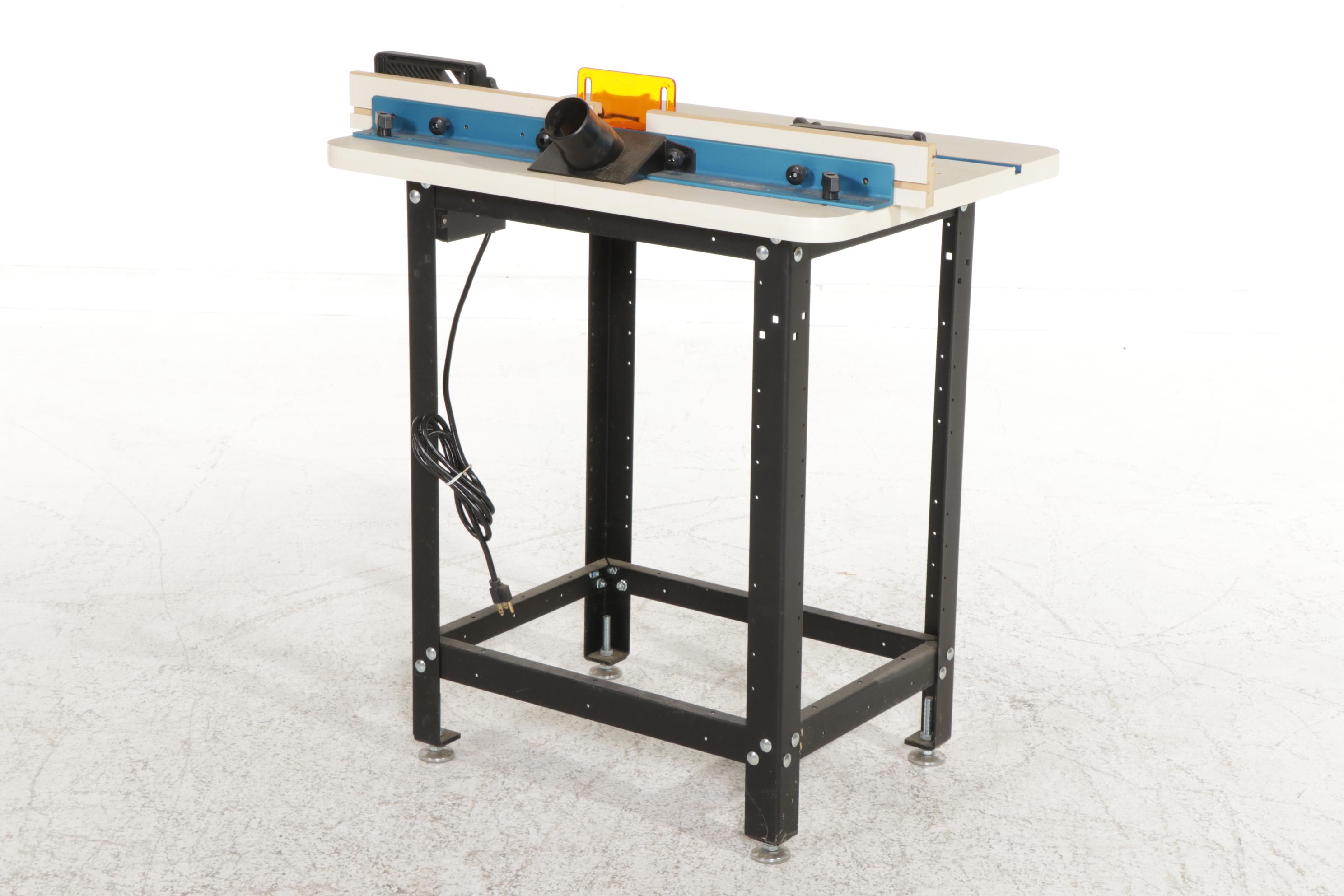 Porter-Cable 690LR Router and Rockler Metal Framed Router Table