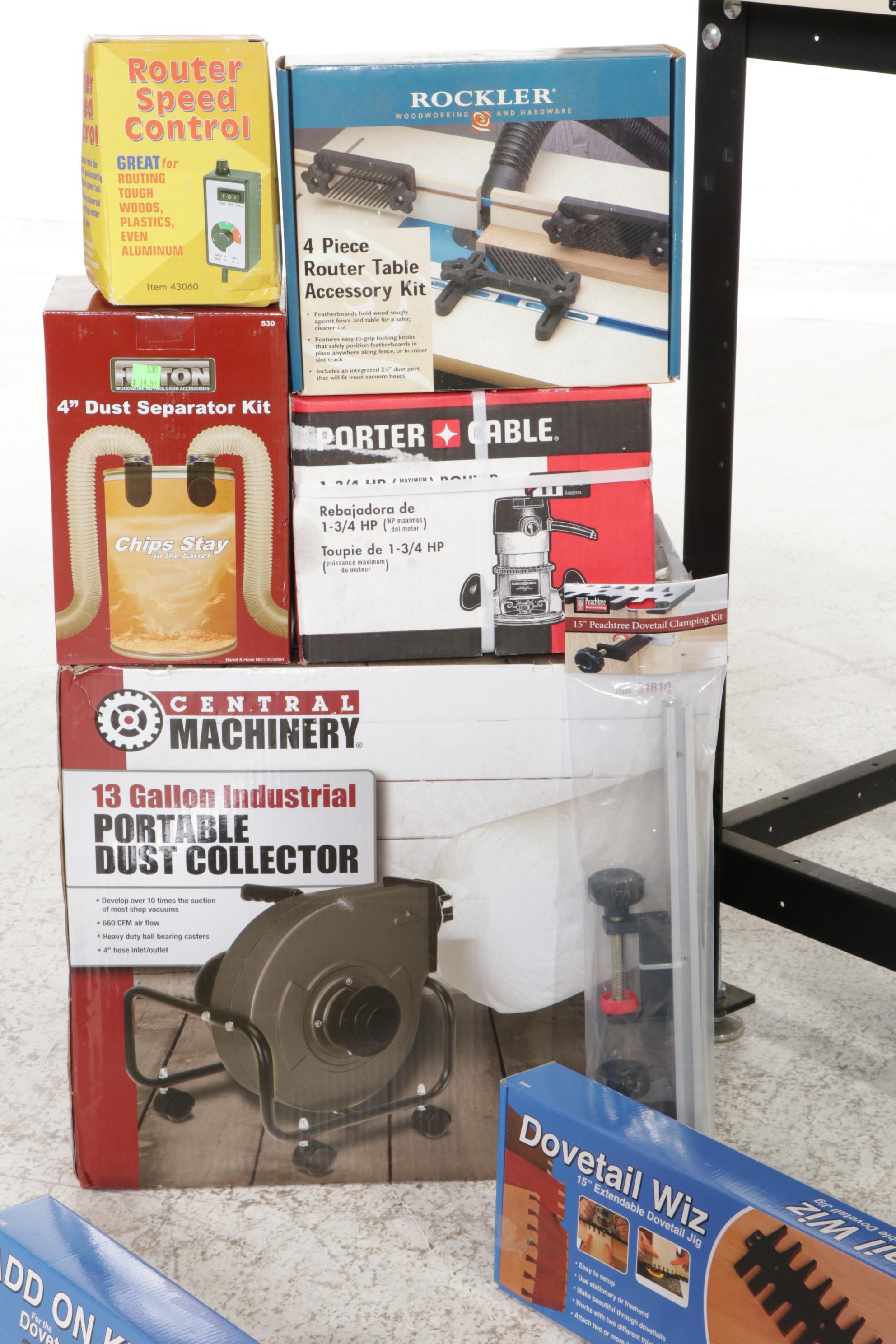 Porter-Cable 690LR Router and Rockler Metal Framed Router Table