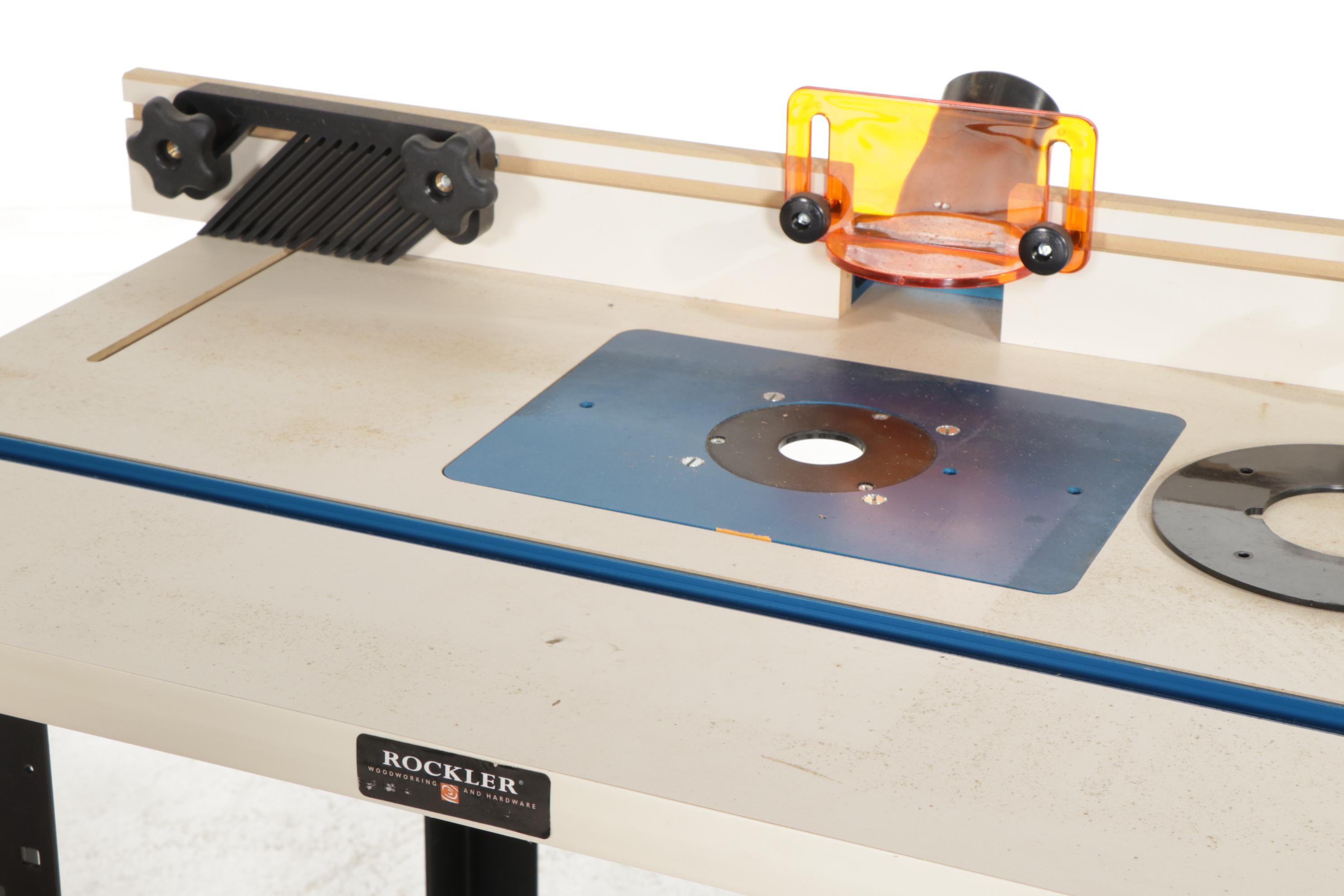 Porter-Cable 690LR Router and Rockler Metal Framed Router Table
