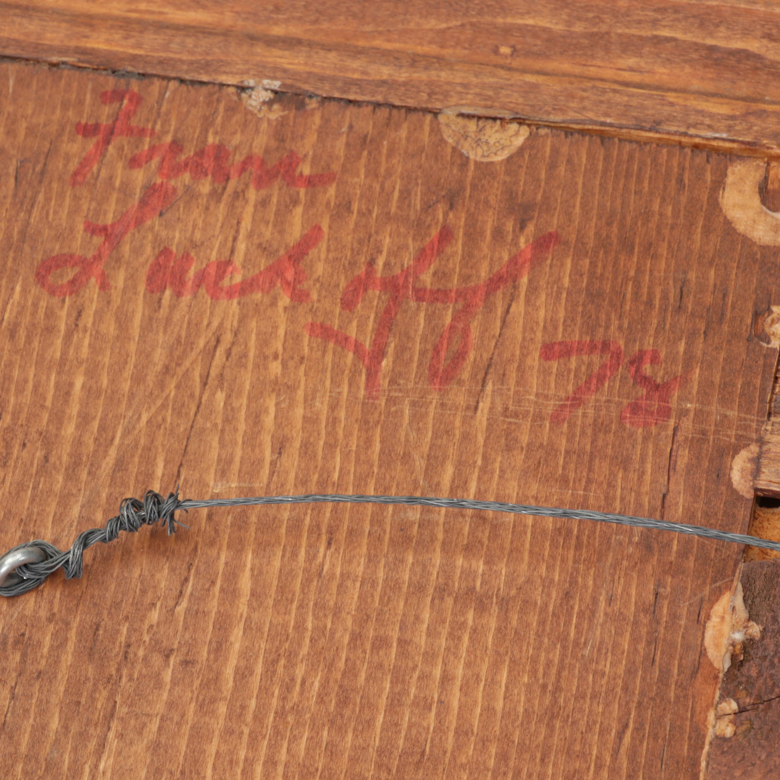 Wood Assemblage Wall Hanging, 1978