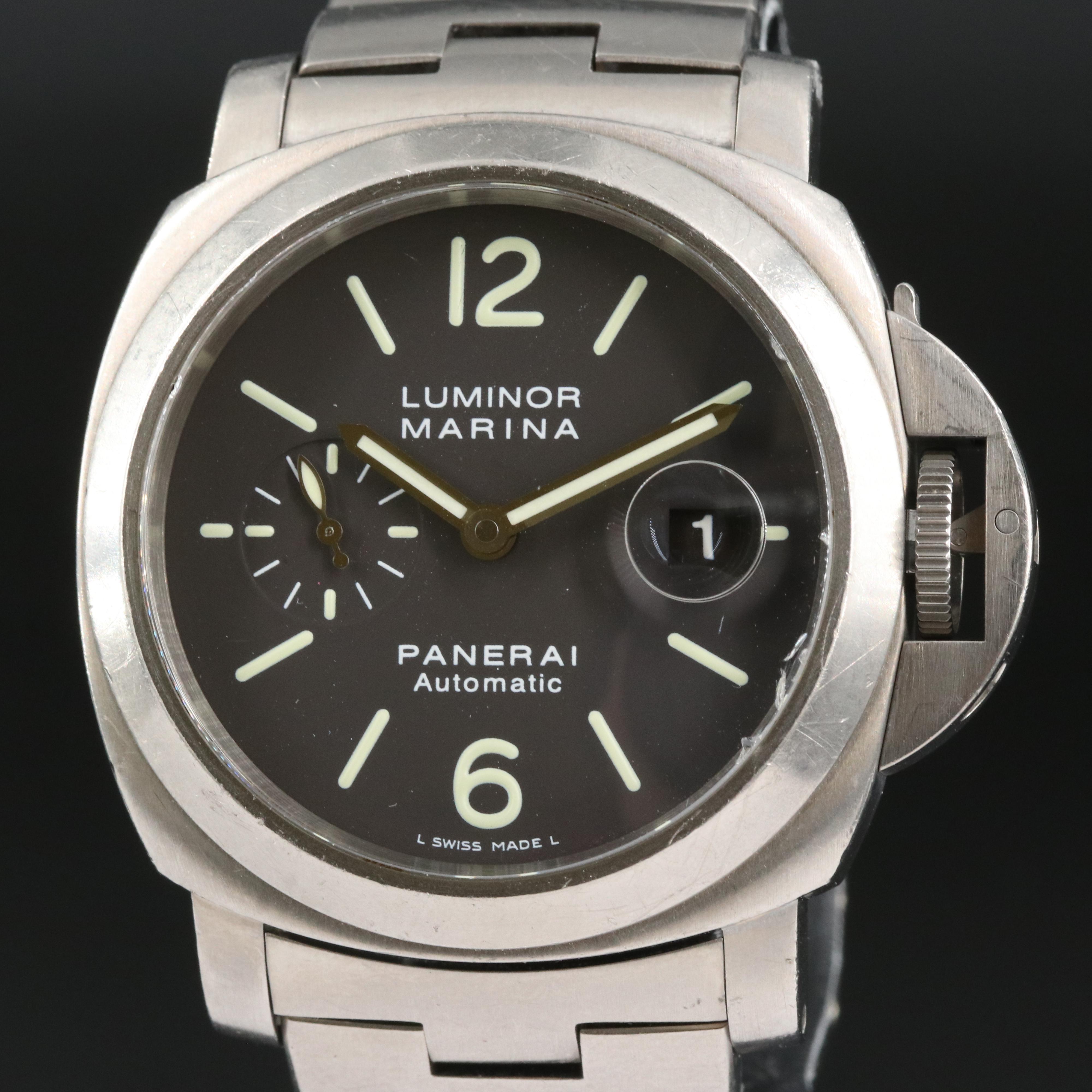 Officine Panerai Luminor Marina Titanium Watch