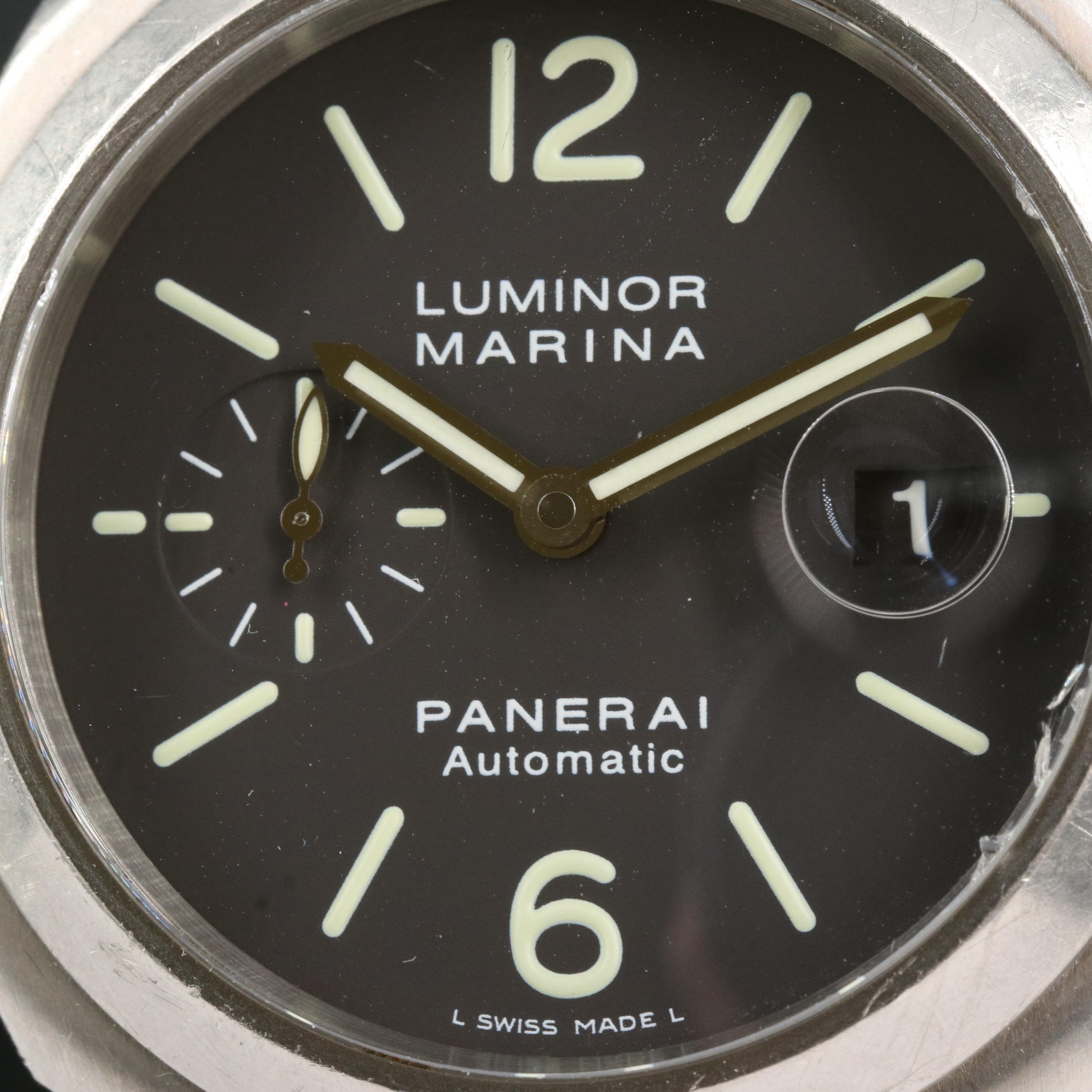 Officine Panerai Luminor Marina Titanium Watch