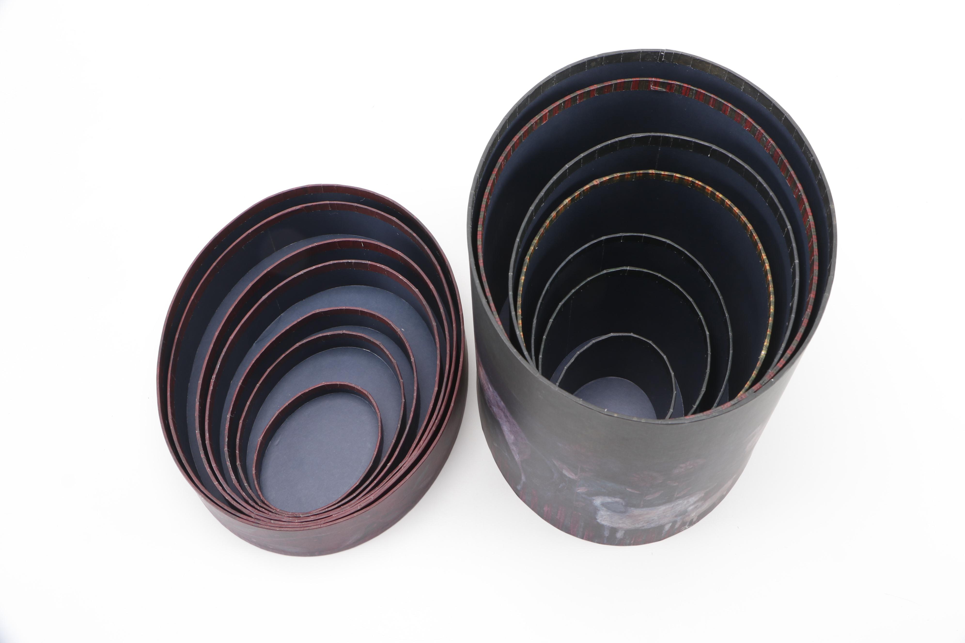 Bob's Boxes "Proud Animals" Folk Art Tiered Nesting Boxes