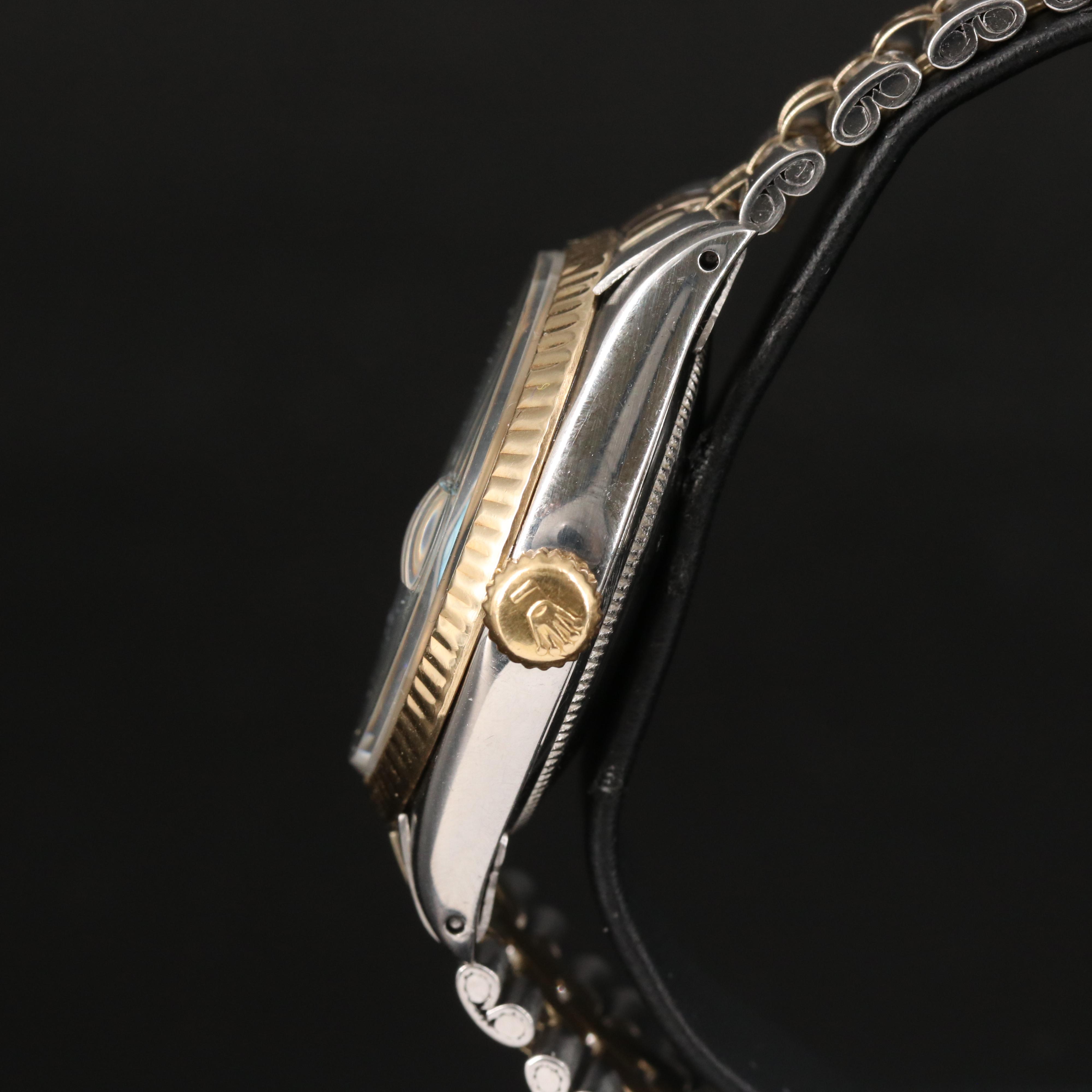 1970 Rolex Oyster Perpetual Diamond Date Watch