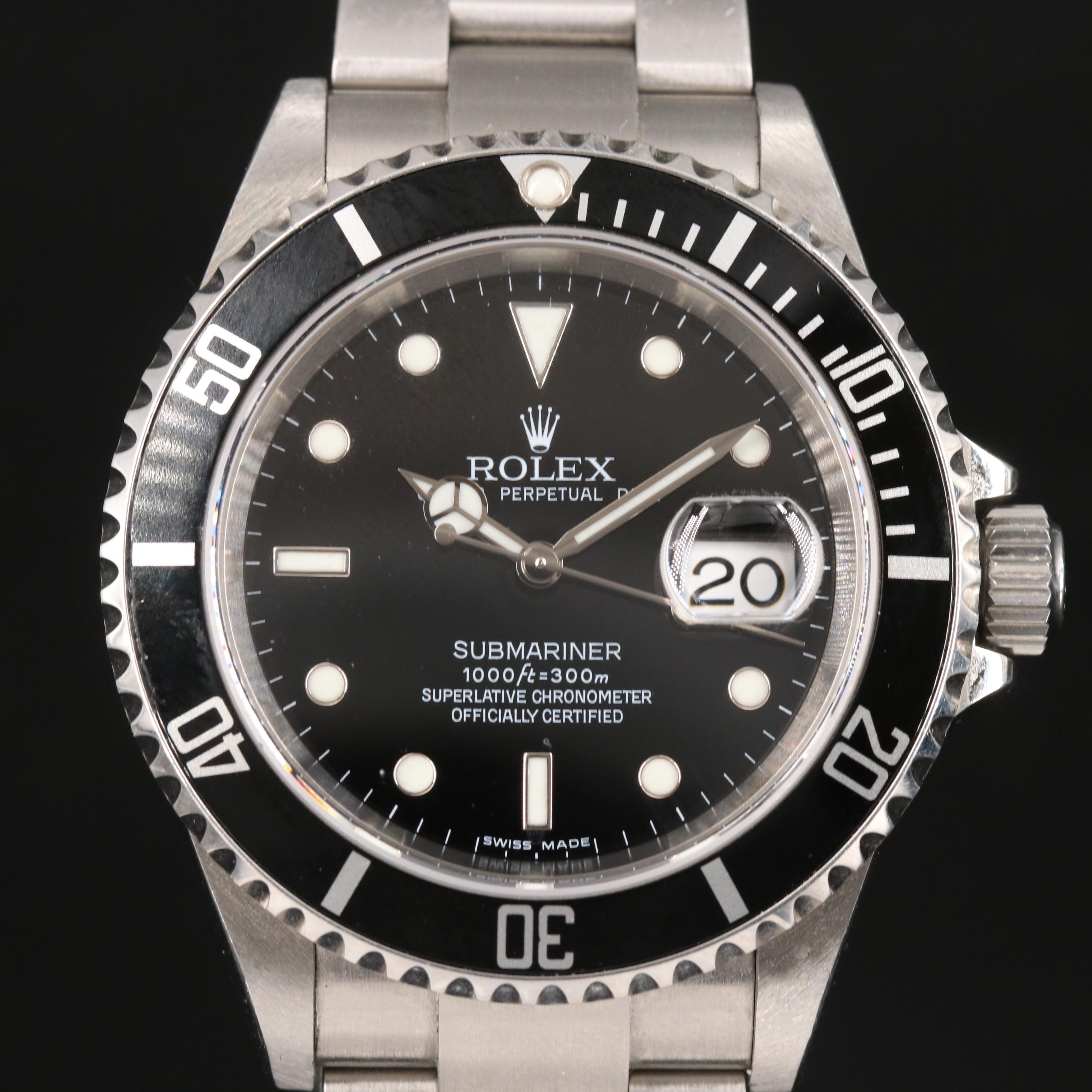 2006 Rolex Submariner 300 Meter Watch
