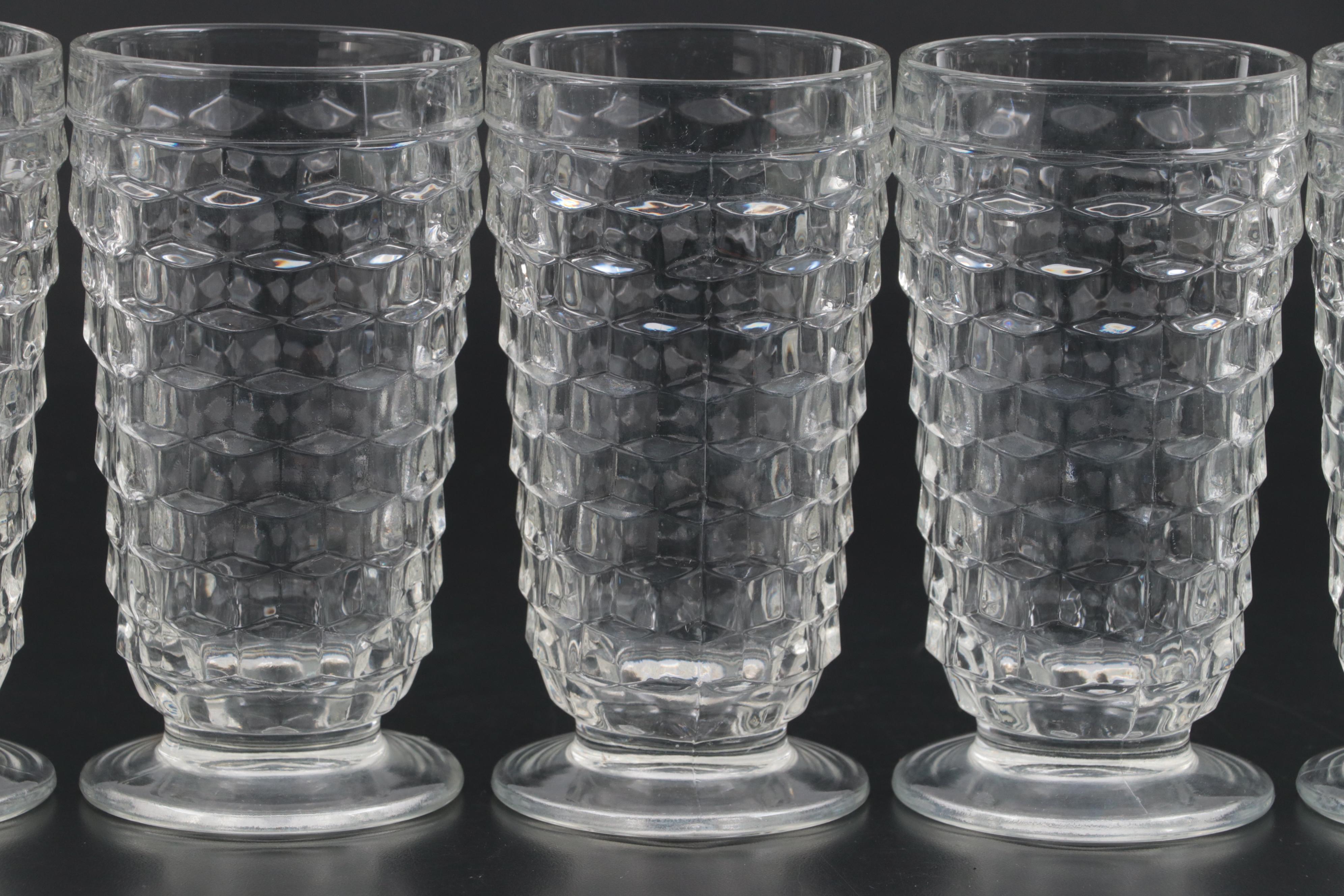 Colony "Whitehall Clear" Iced Tea Glasses