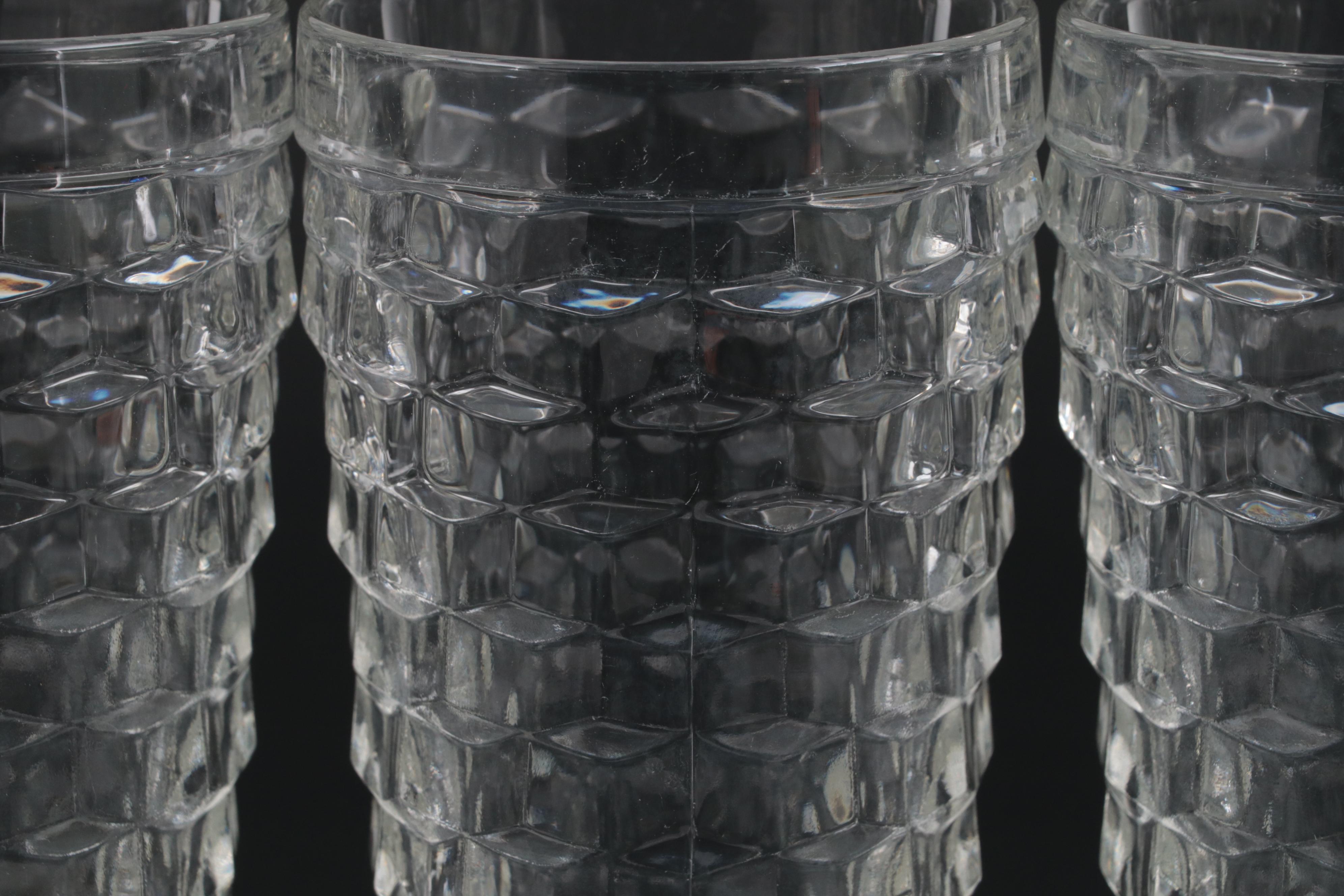 Colony "Whitehall Clear" Iced Tea Glasses