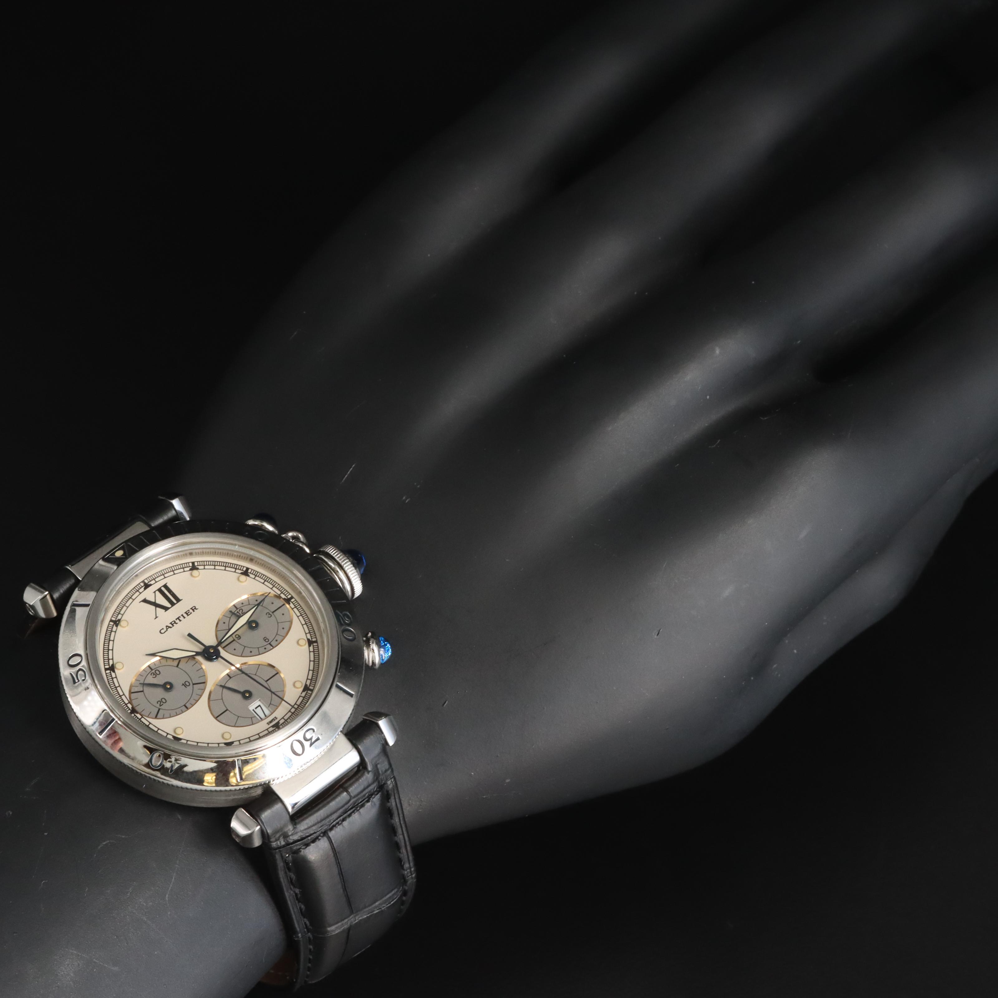 Cartier Pasha de Cartier Quartz Chronograph Watch