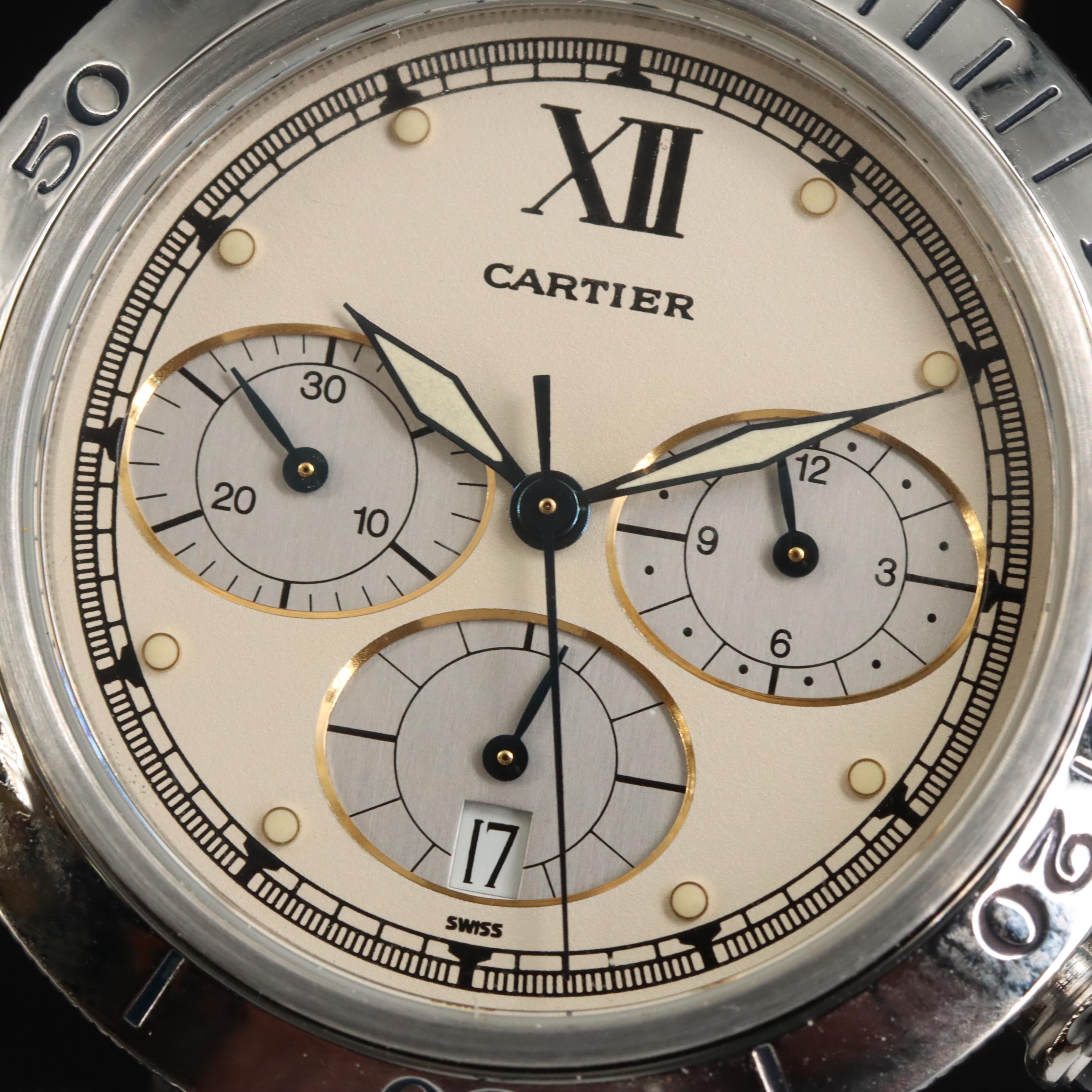Cartier Pasha de Cartier Quartz Chronograph Watch