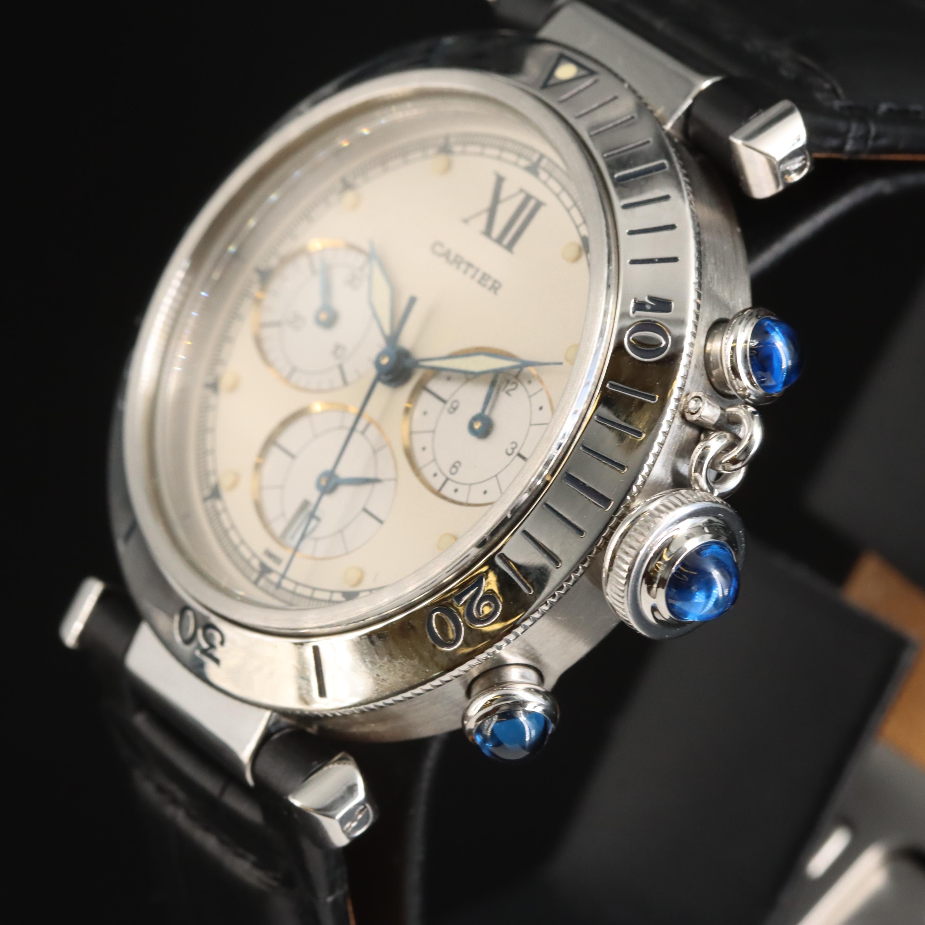 Cartier Pasha de Cartier Quartz Chronograph Watch