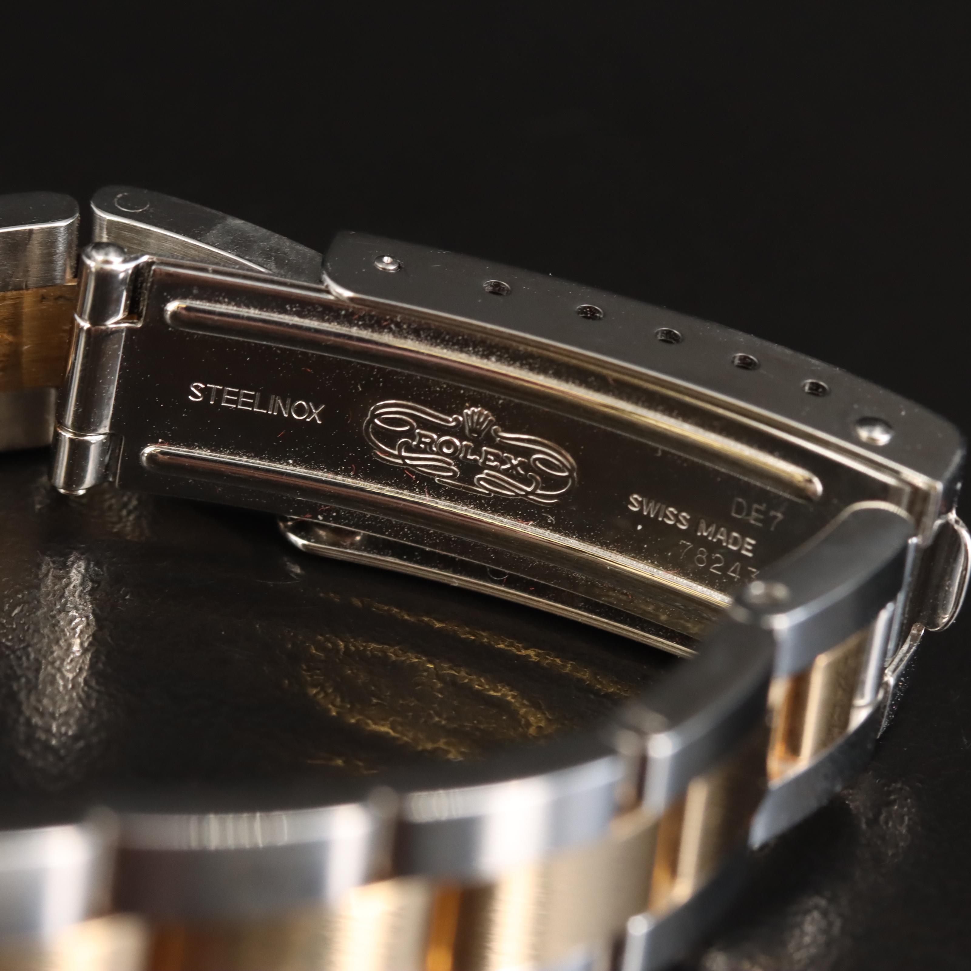 2000 Rolex Oyster Perpetual Datejust 18K and Stainless Steel Watch