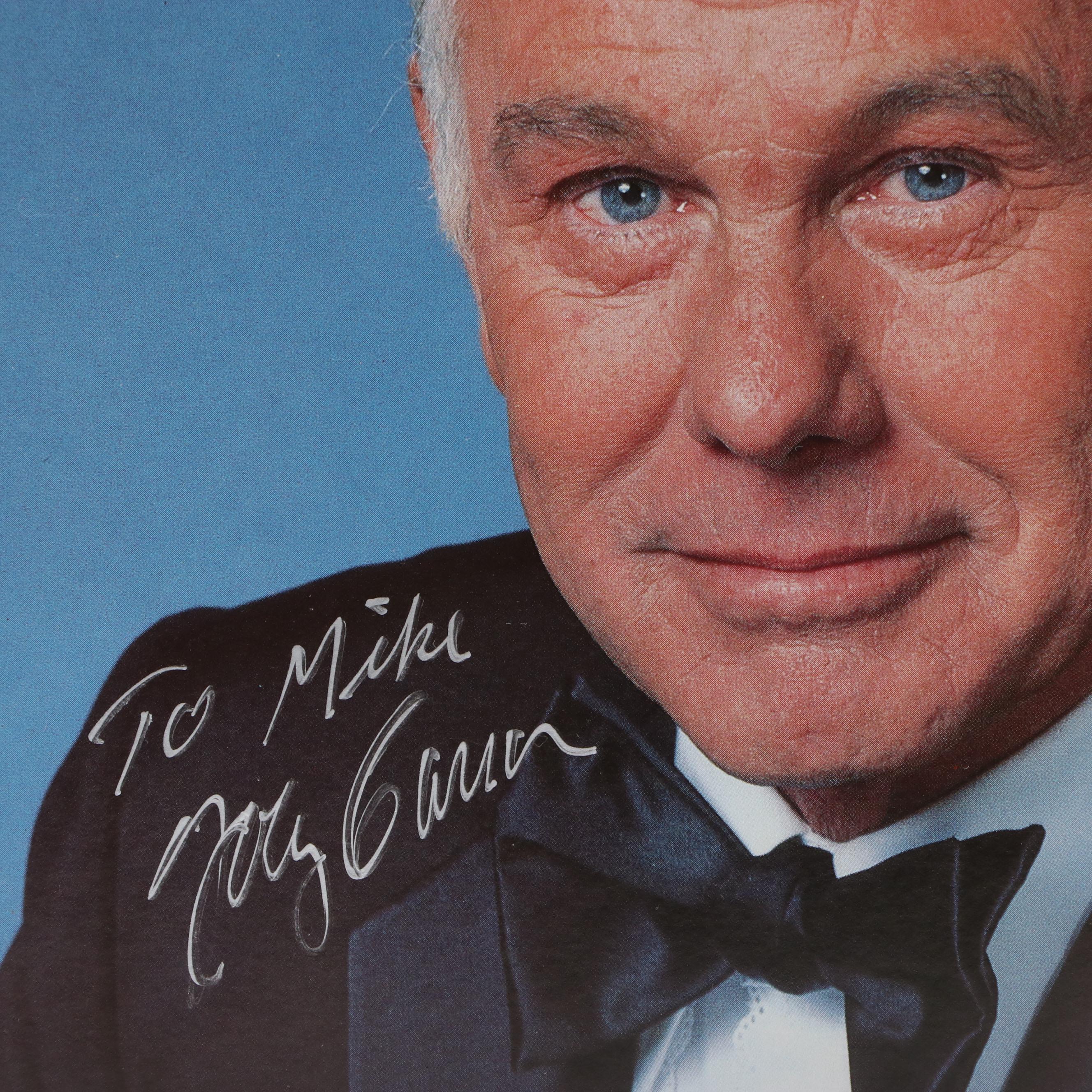 Johnny Carson Signed Giclee Print