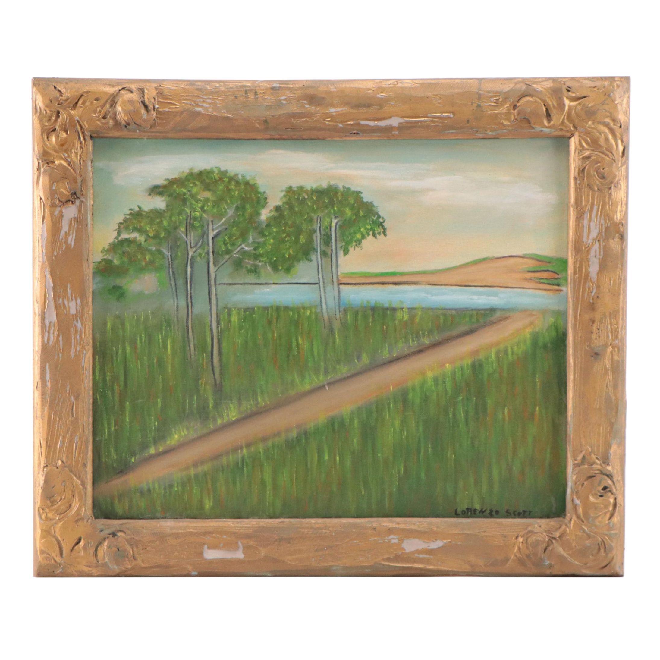 Lorenzo Scott Landscape Oil Painting