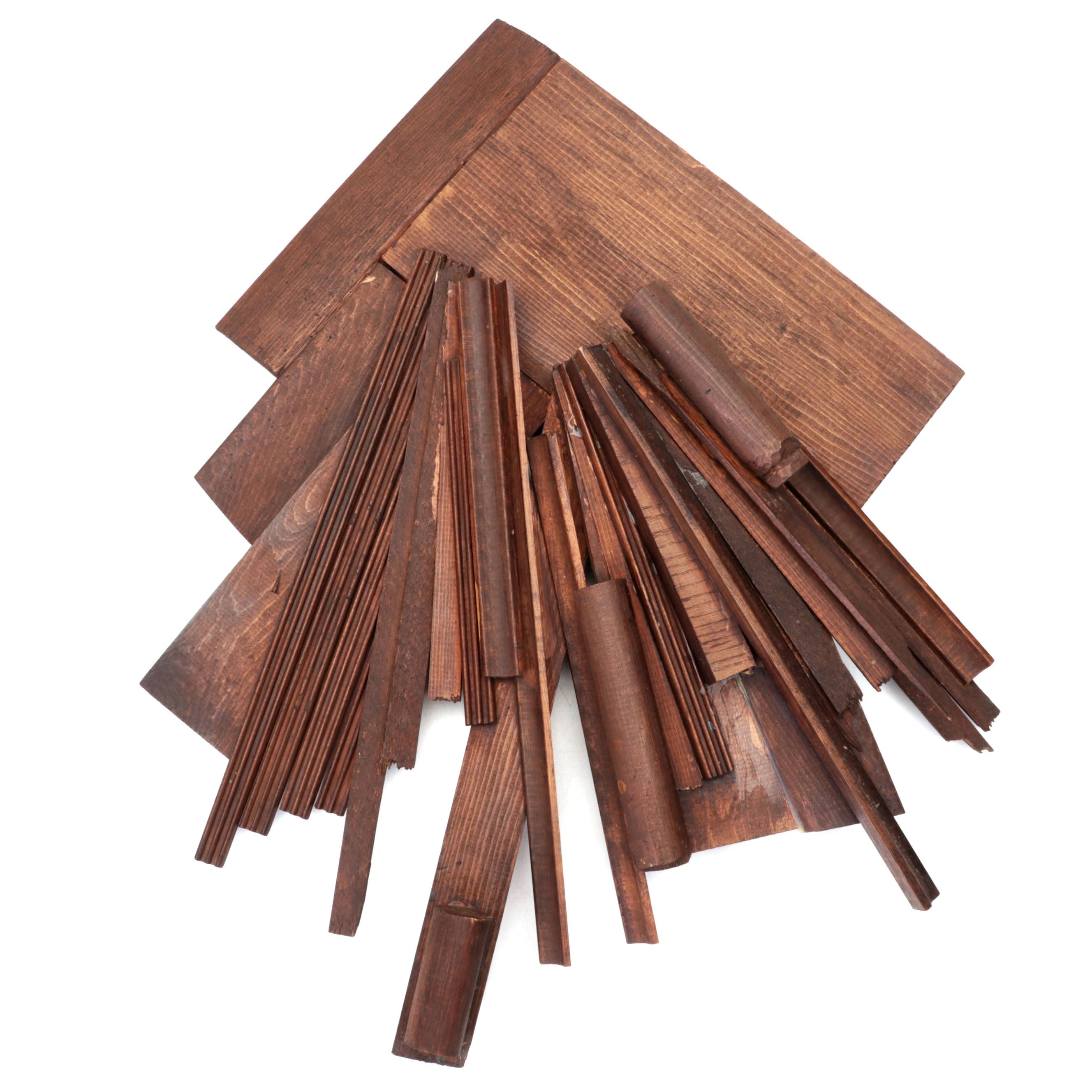 Wood Assemblage Wall Hanging, 1978