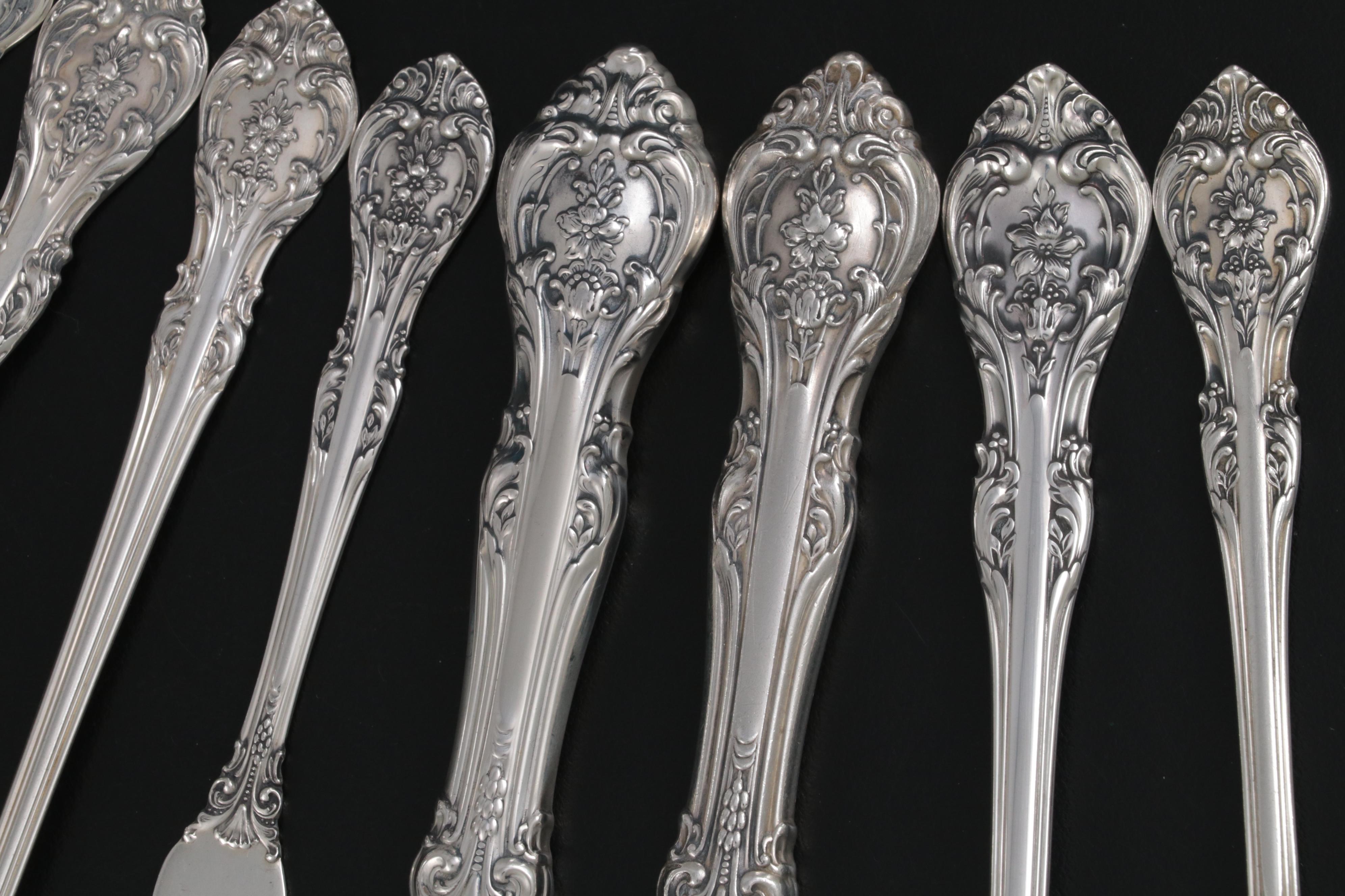 Gorham "King Edward" Sterling Silver Flatware Set