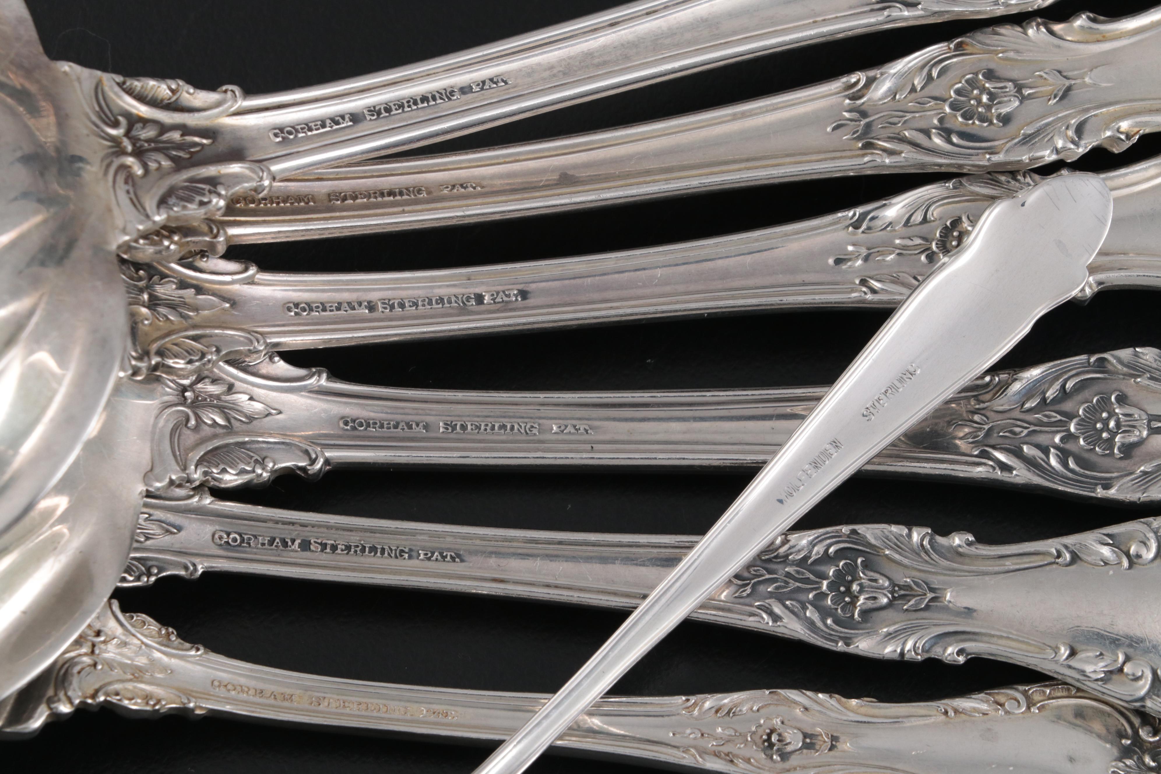 Gorham "King Edward" Sterling Silver Flatware Set