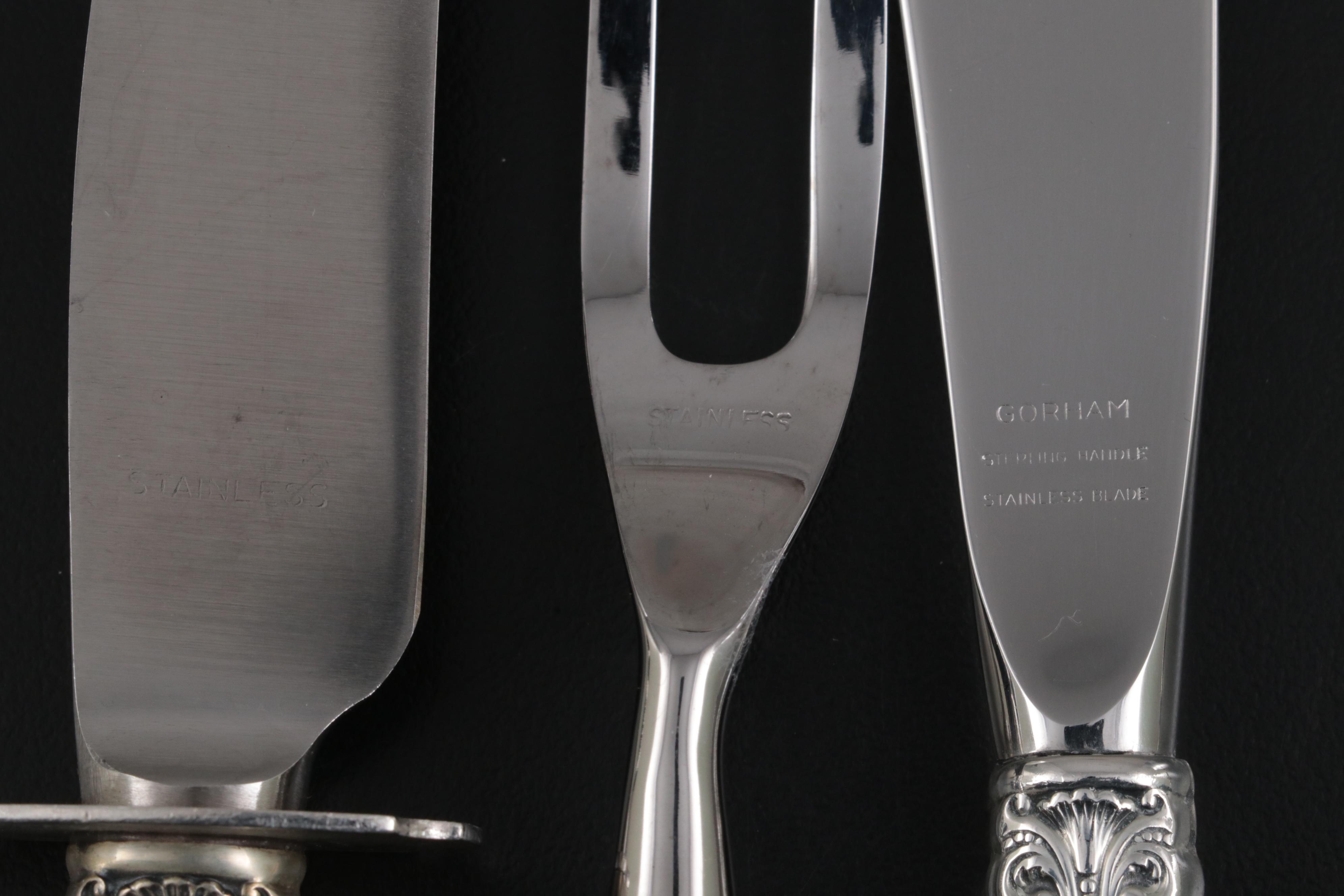 Gorham "King Edward" Sterling Silver Flatware Set