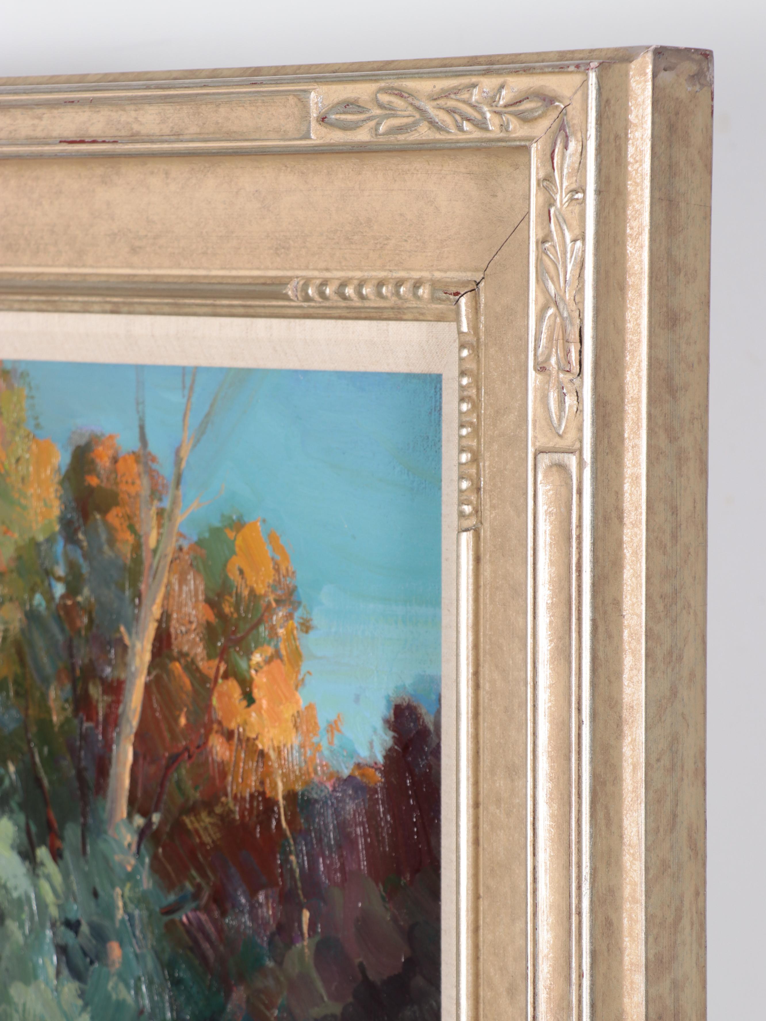 Ovanes Berberian Landscape Oil Painting