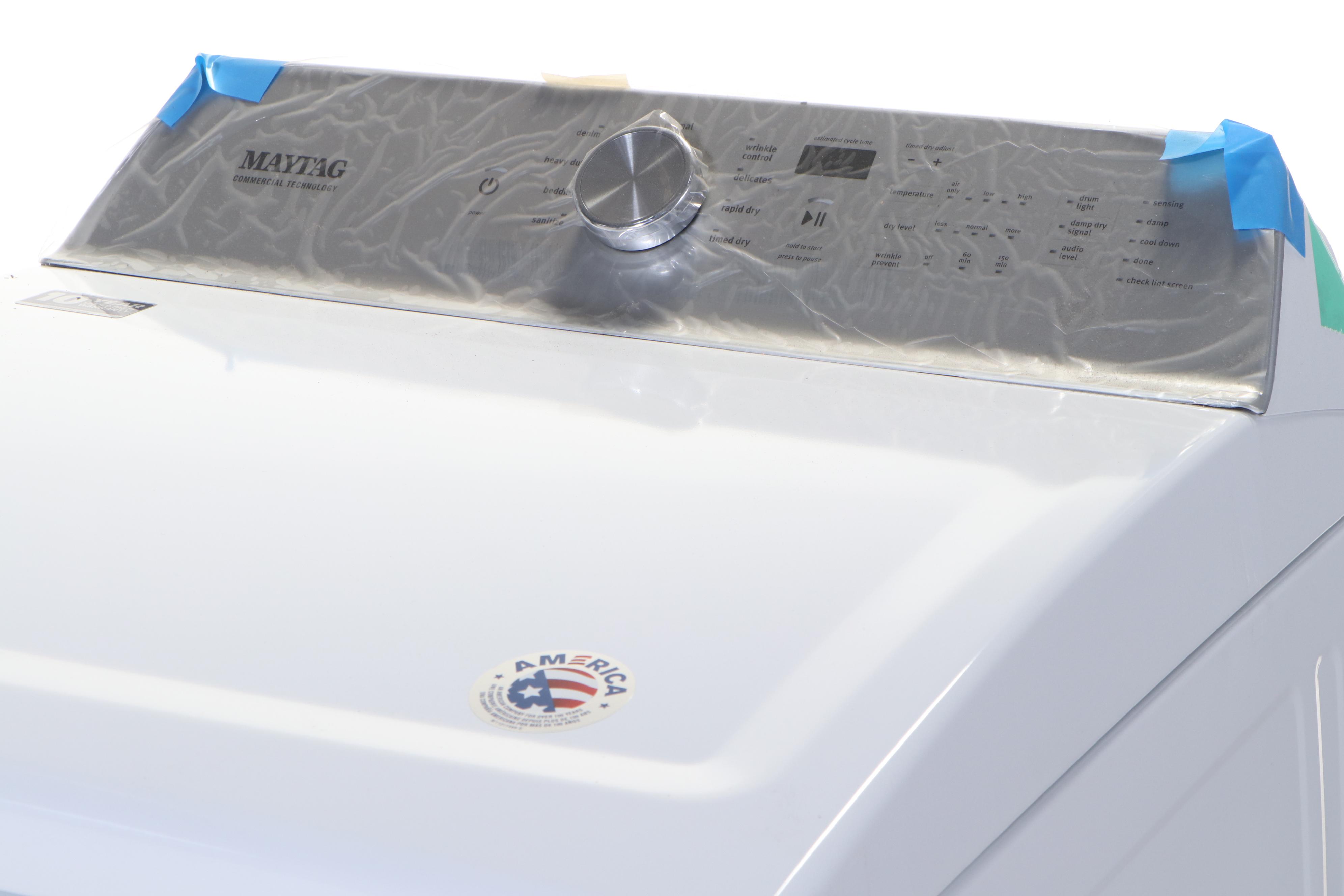 Maytag 7.4 Cu. Ft. White Ultra Large Capacity Gas Dryer