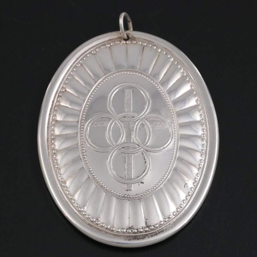 Towle Sterling Silver Christmas Ornament, 1975