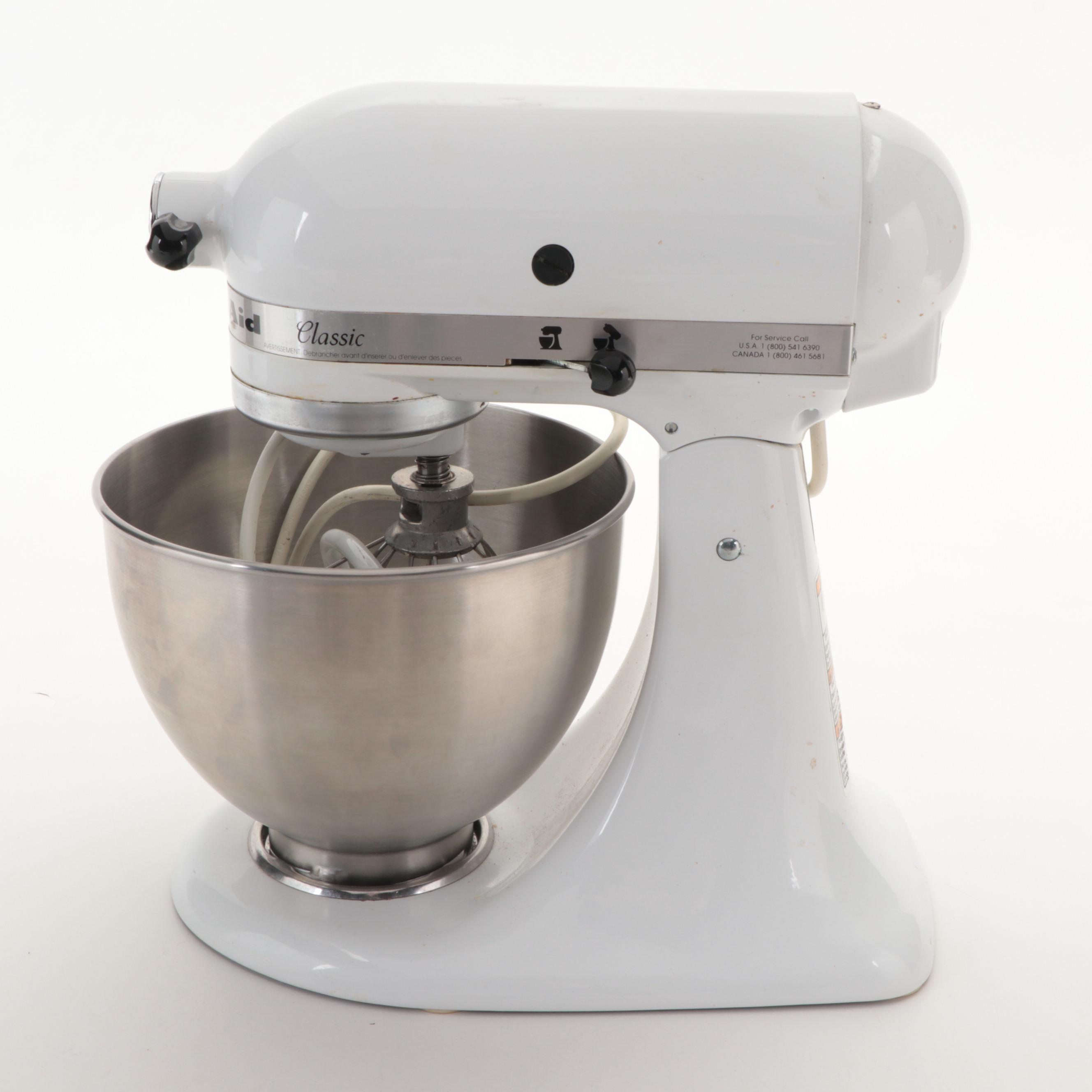 KitchenAid Classic Series 4.5 Quart Tilt-Head Stand Mixer with Accessories