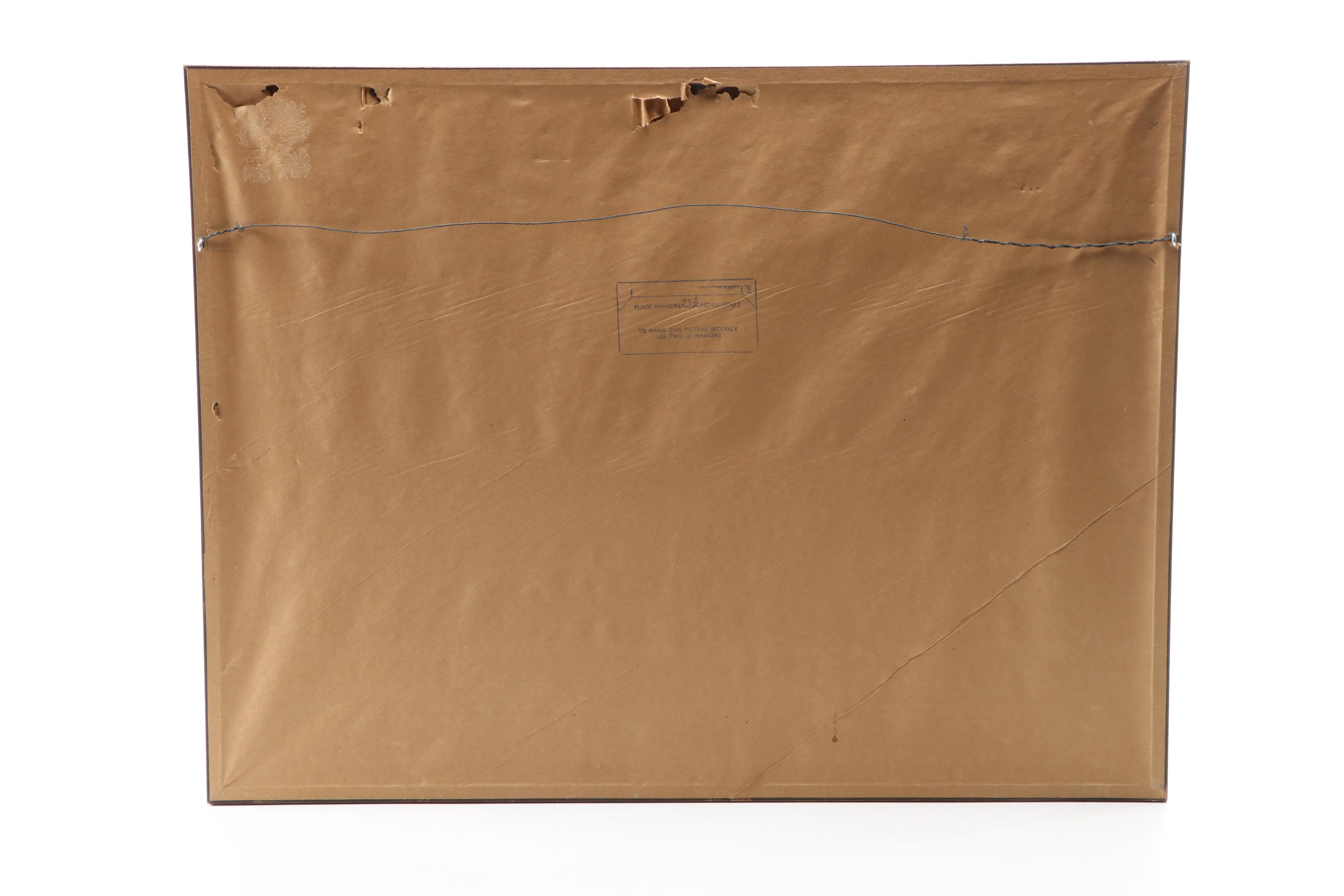 East Asian Landscape Watercolor Painting