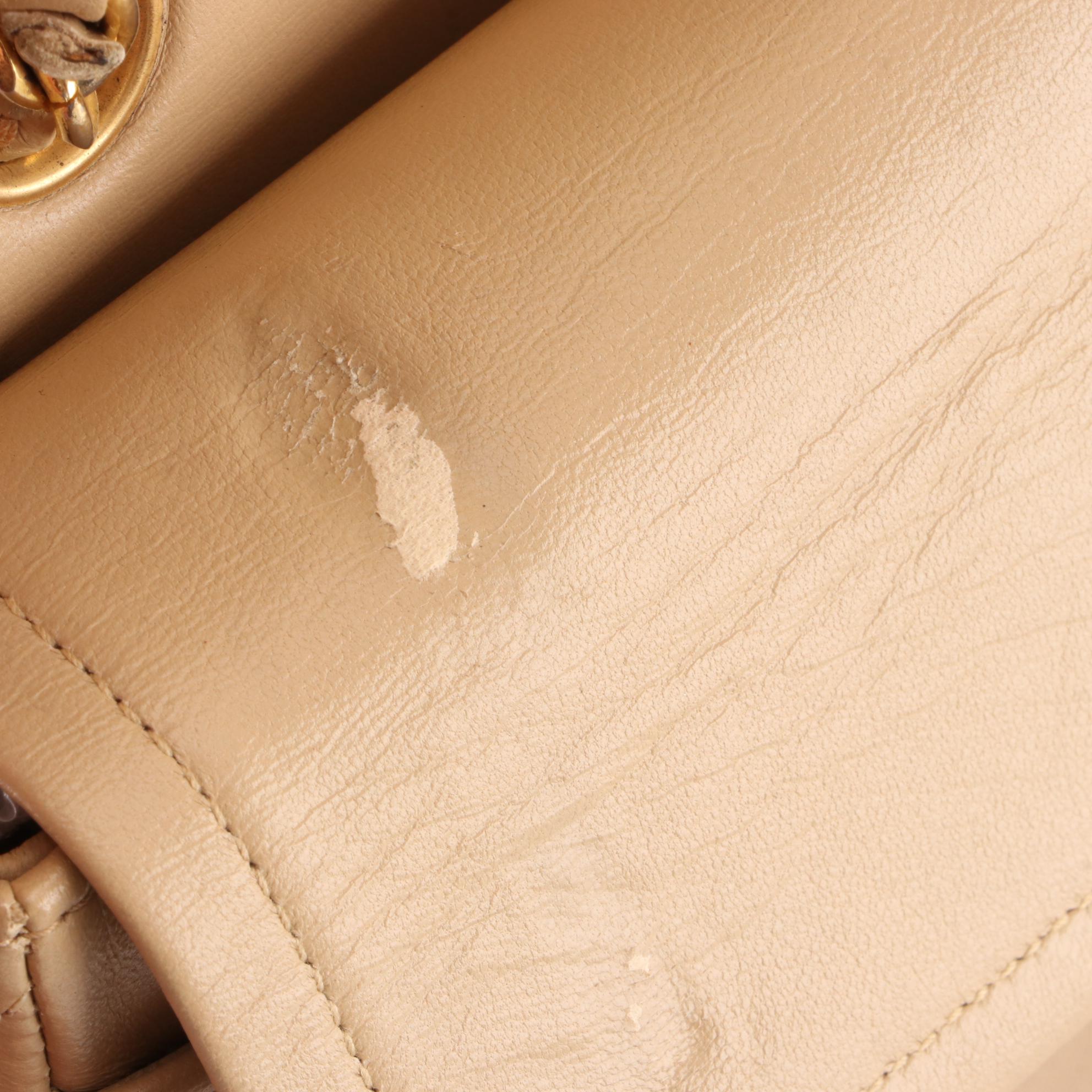 Chanel Classic Double Flap Shoulder Bag in Quilted Lambskin