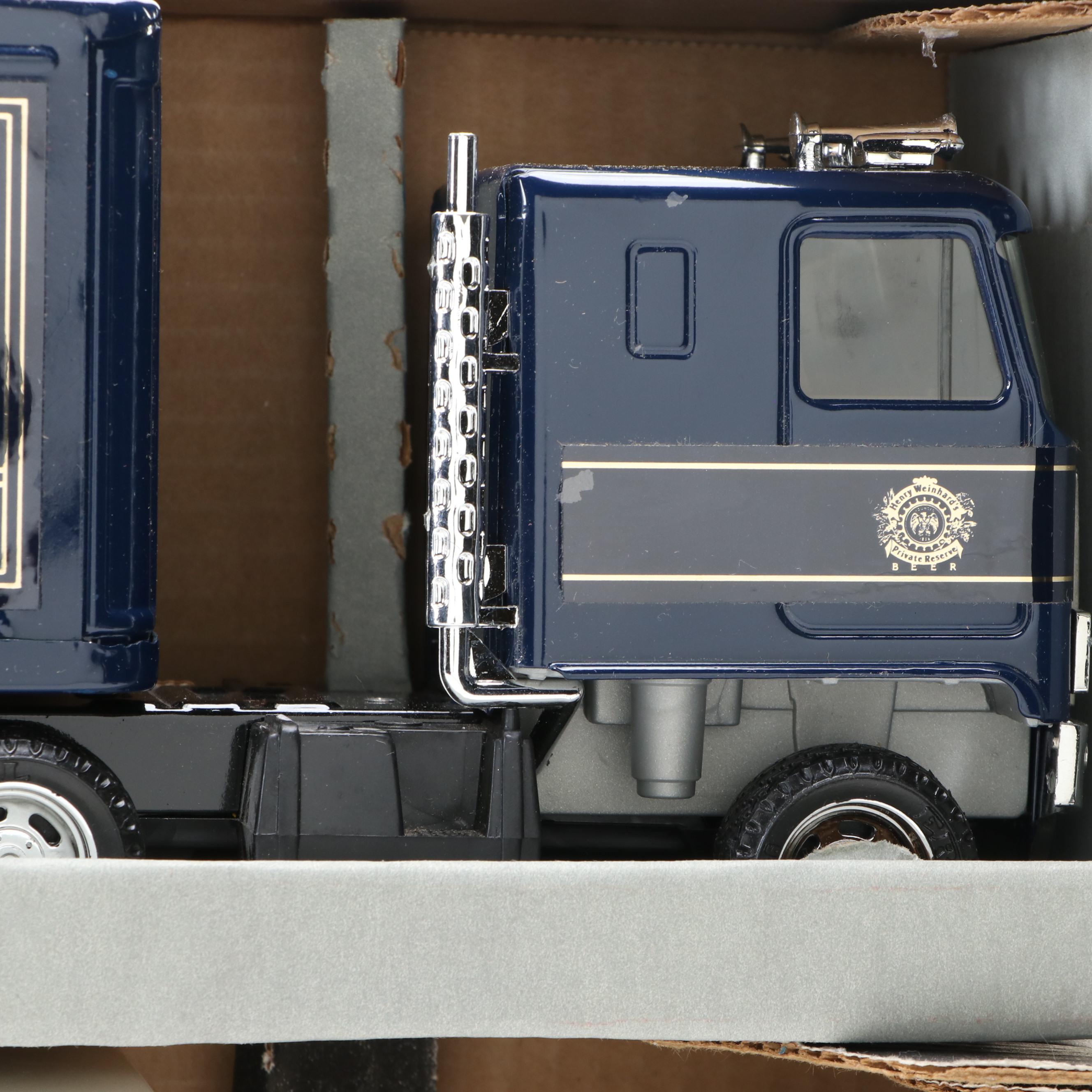 Ertl Trucks and Trailers Including "Coast to Coast" 1:25 Scale Diecast Vehicles