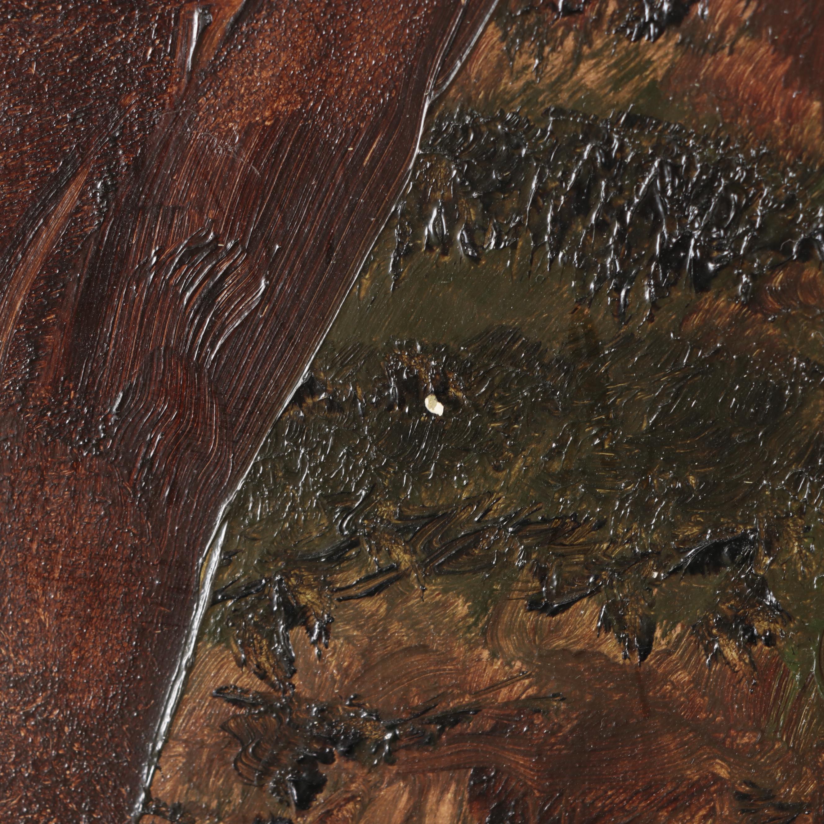 Ralph Wolfe Cowan Large-Scale Oil Painting "President Lyndon Baines Johnson"