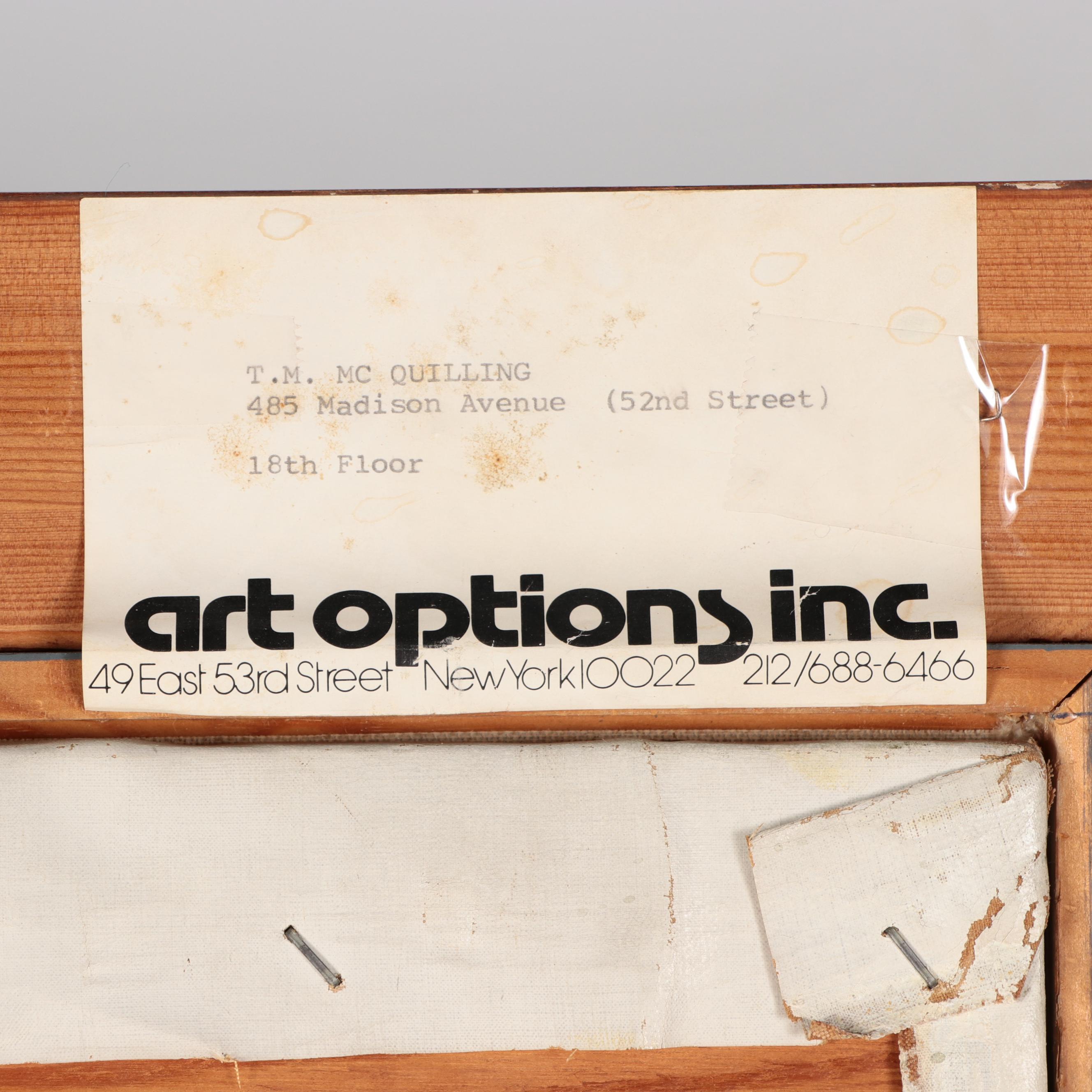 Ralph Wolfe Cowan Large-Scale Oil Painting "President Lyndon Baines Johnson"