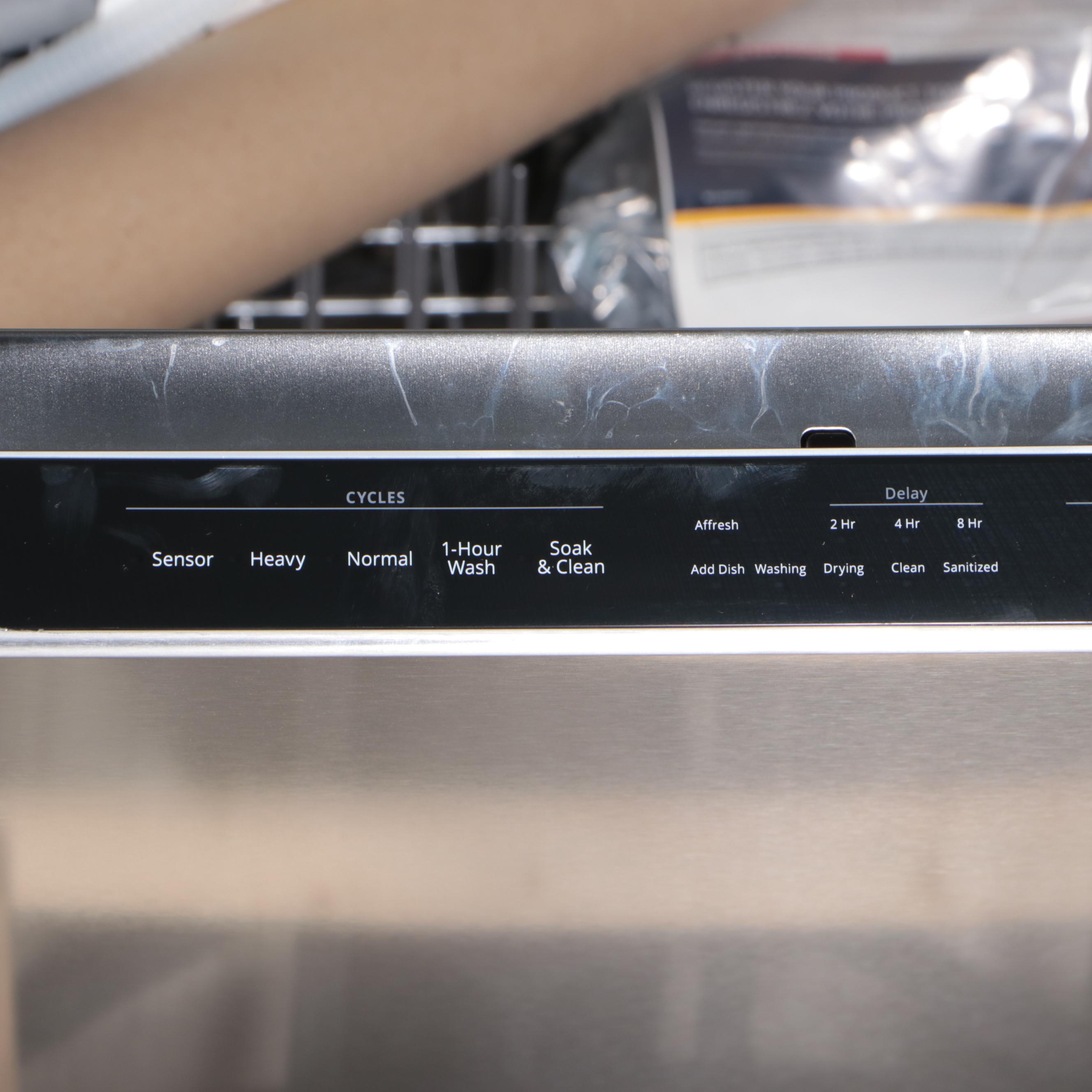 Whirlpool 24" Stainless Integrated Built In Dishwasher