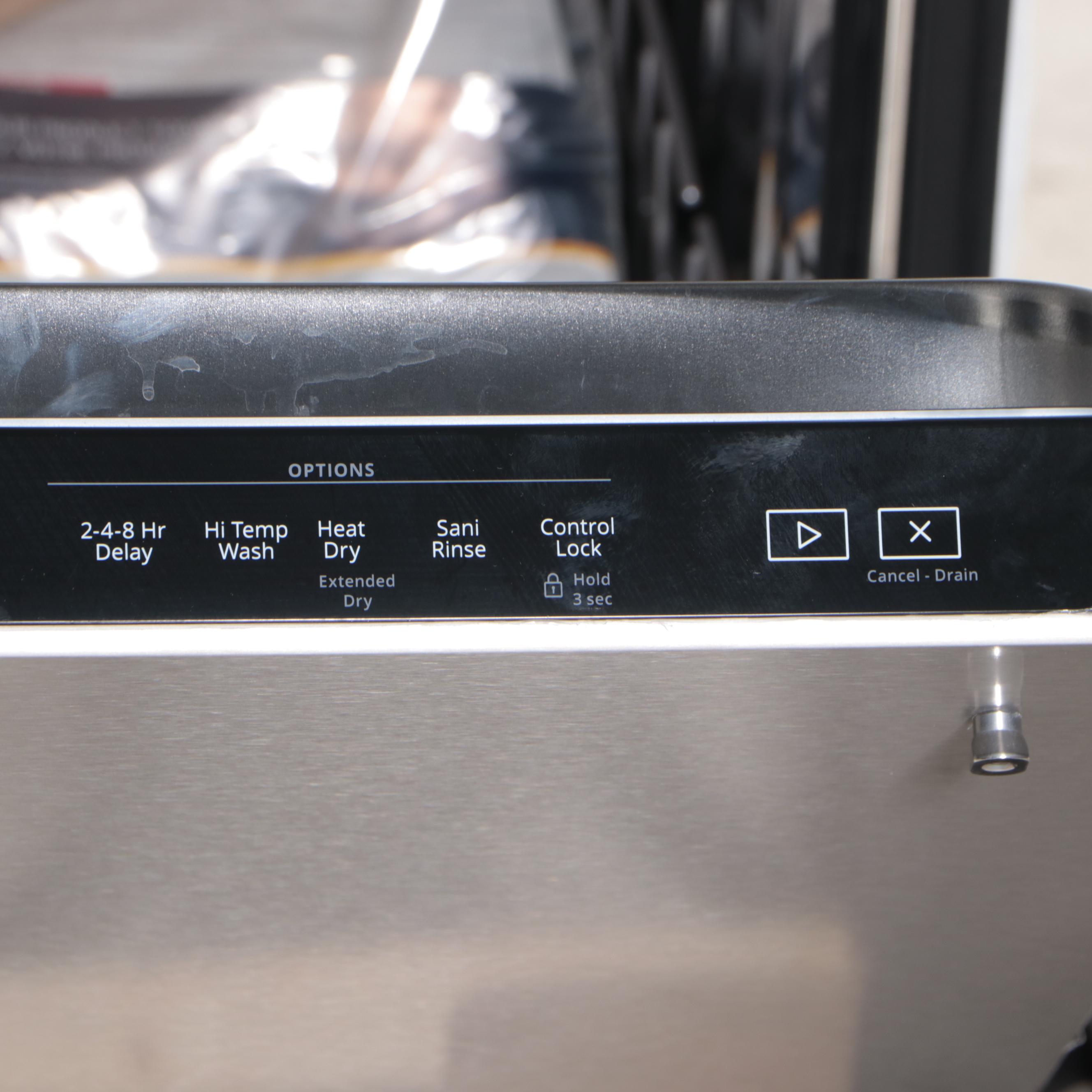 Whirlpool 24" Stainless Integrated Built In Dishwasher