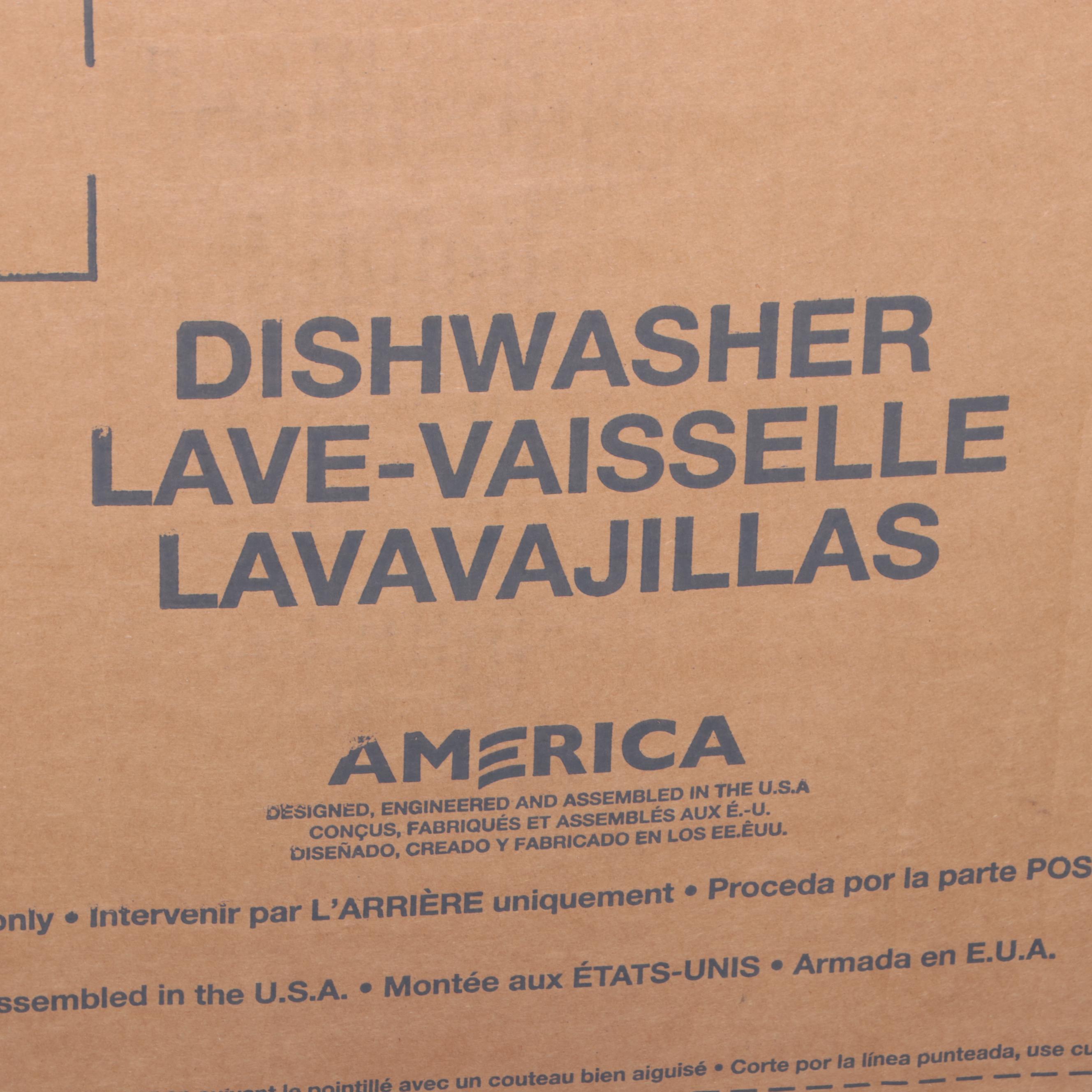 Whirlpool 24" Stainless Integrated Built In Dishwasher