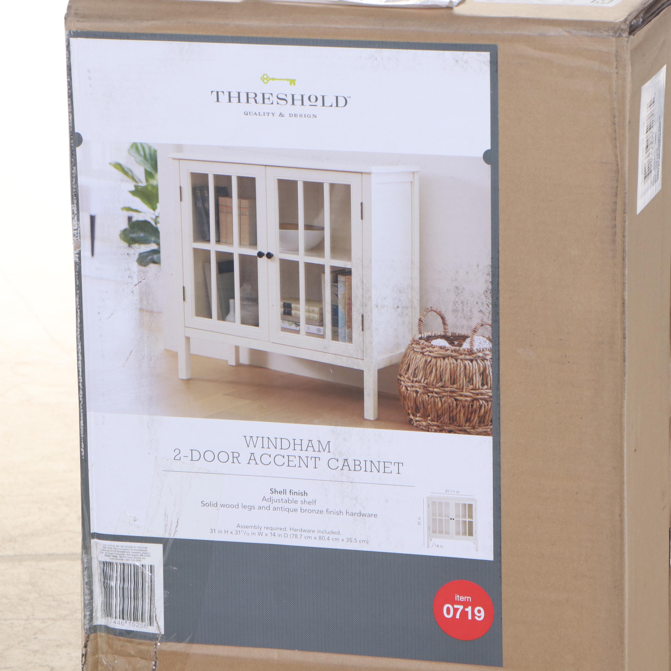 Threshold Windham Two-Door Accent Cabinet