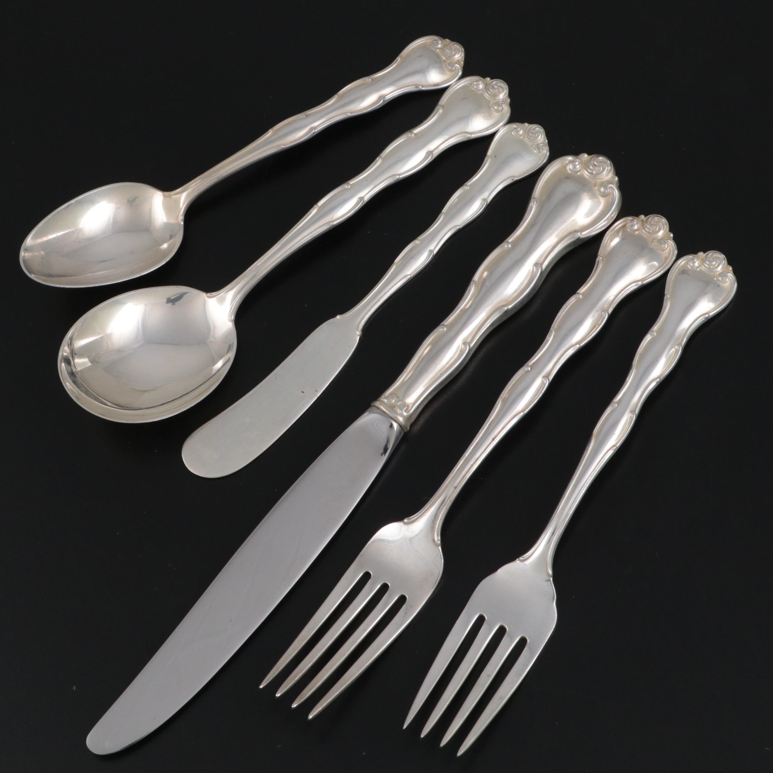 Gorham "Rondo" Sterling Silver Flatware and Serving Utensils